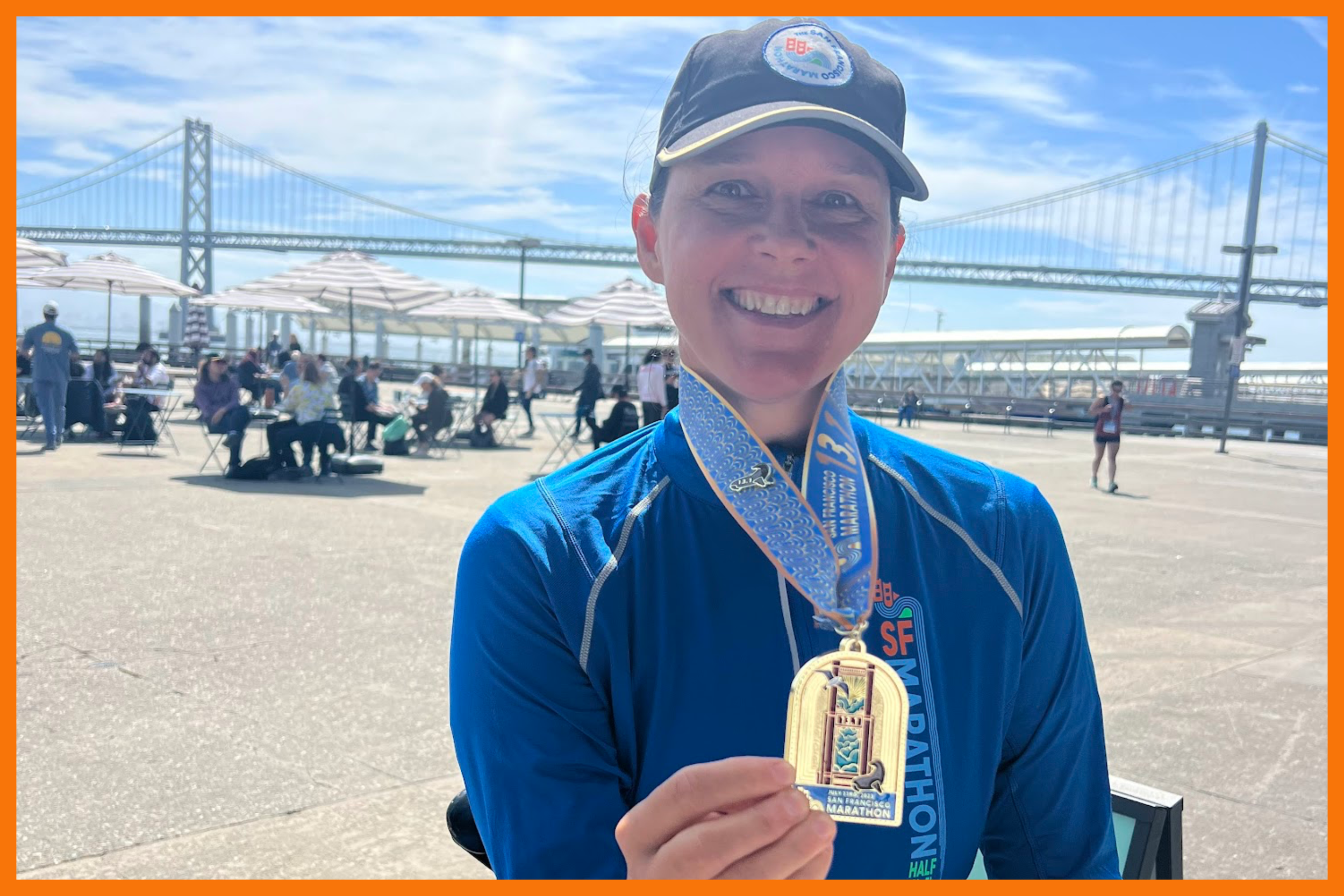 Hokejová máma, která cestovala přes půl světa, aby uběhla svůj vysněný závod