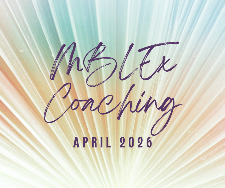 MBLEx Prep Coaching April Cohort