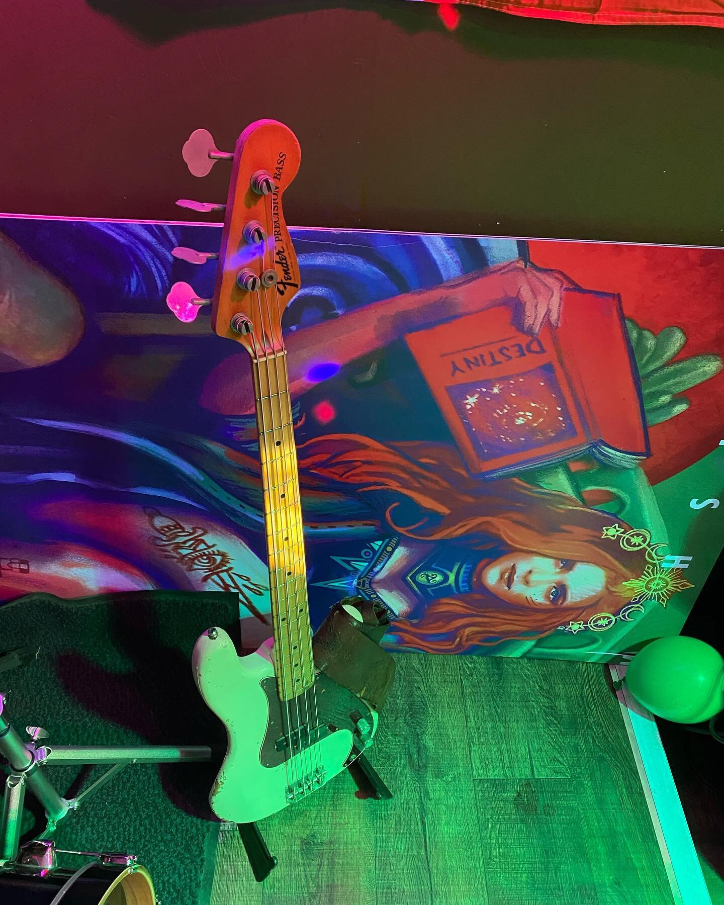 Bass gig. Forgot to take more pics. Sorry. Can&rsquo;t quite caption this pic properly. Looking at my bass and a tilted face. Cheers @chrisinstinctbluestrio for having me aboard last night @oconnorsonwarwickstreet in Worthing.
.
.
.
.
.
#tiltedface #