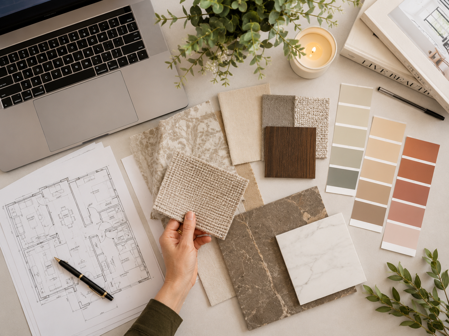 How to choose a colour palette for your home.