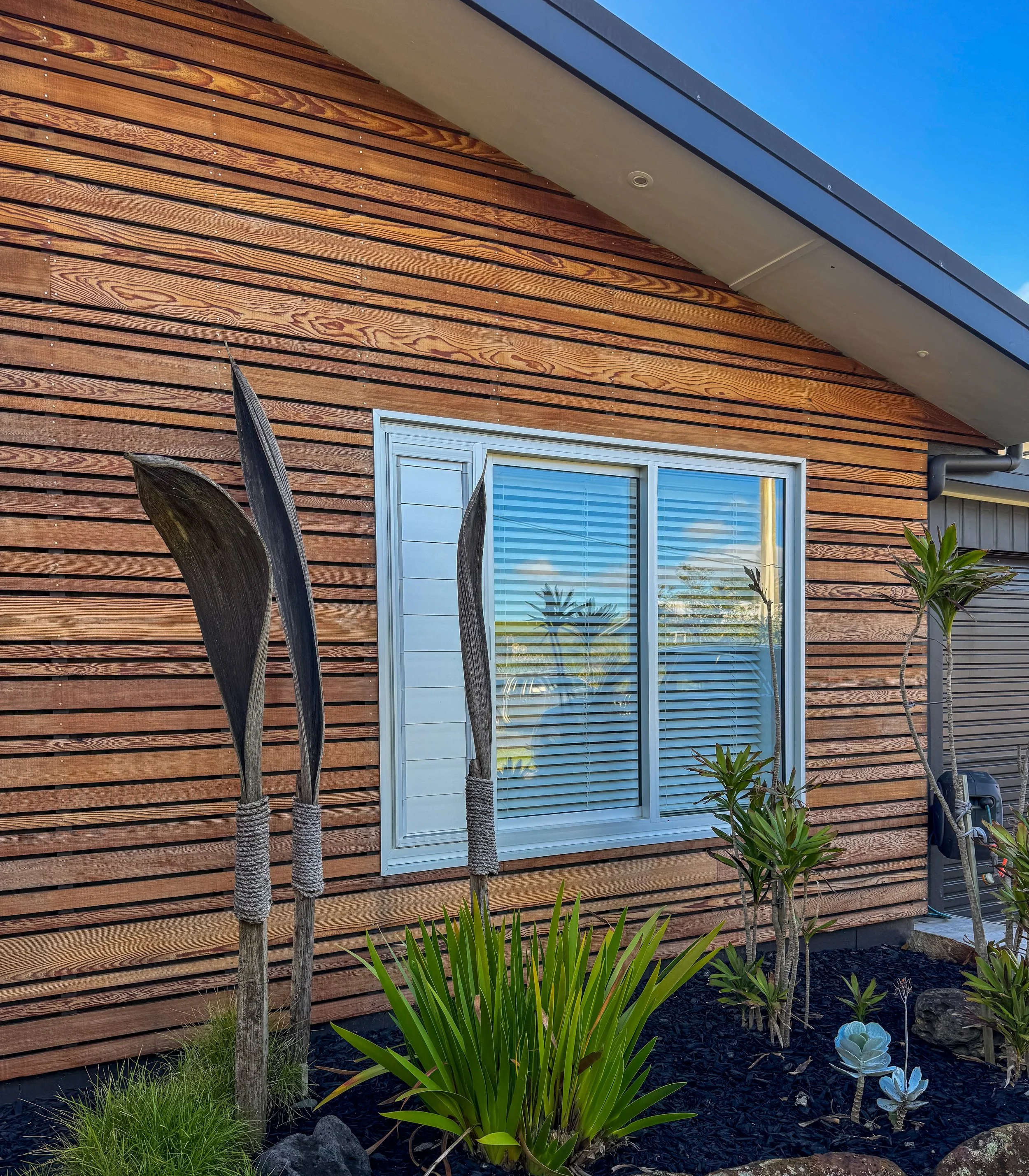 Custom wood screen paneling
