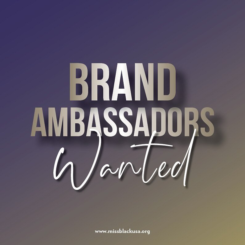 Are you ready to take your influence to the next level? 

✨ Do you want to represent a powerful movement that celebrates Black excellence, beauty, and empowerment? 

✨ Look no further &ndash; the Miss Black USA Brand Ambassador Program is calling you