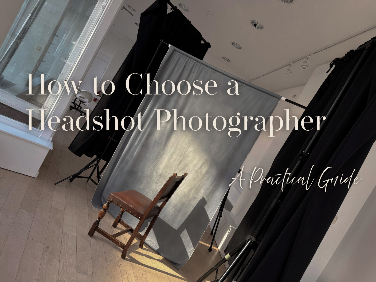 How to Choose a Headshot Photographer
