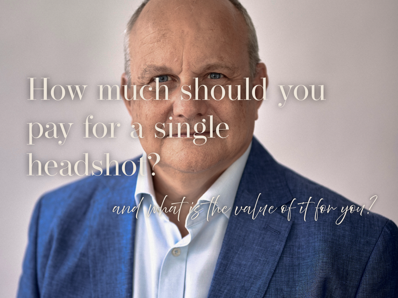How much should you pay for a single headshot?