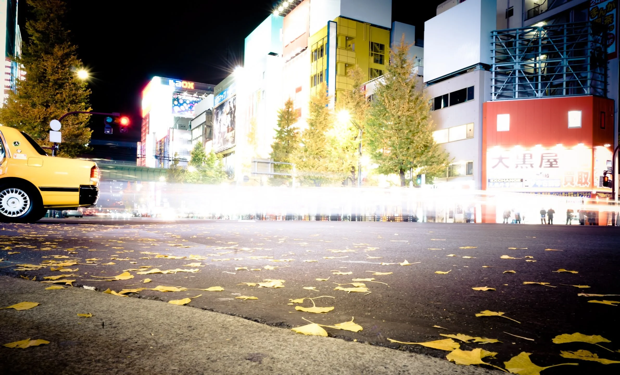 Taxi in Tokyo, Japan