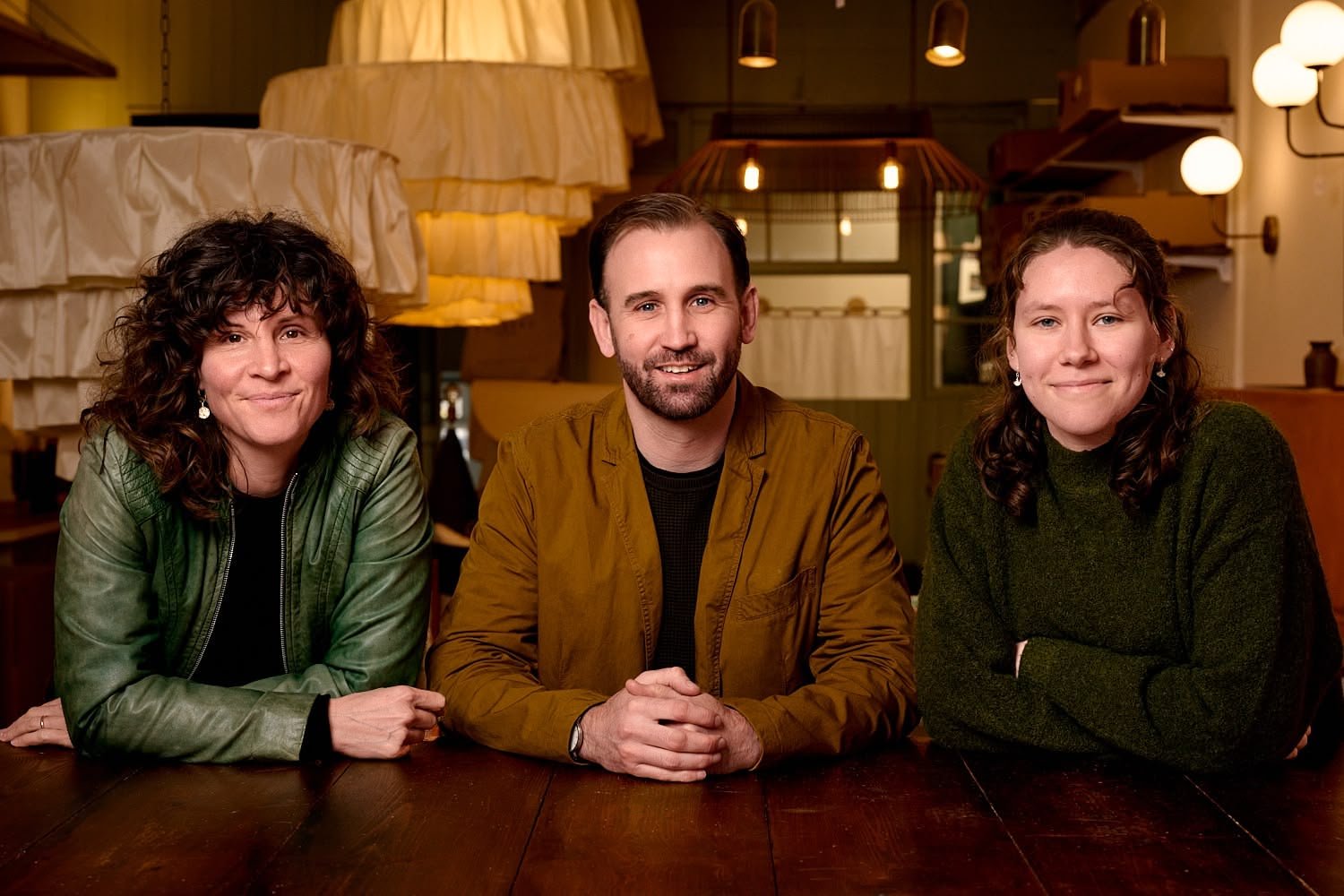 Staff of furniture shop photographed by Chris Henry Photography