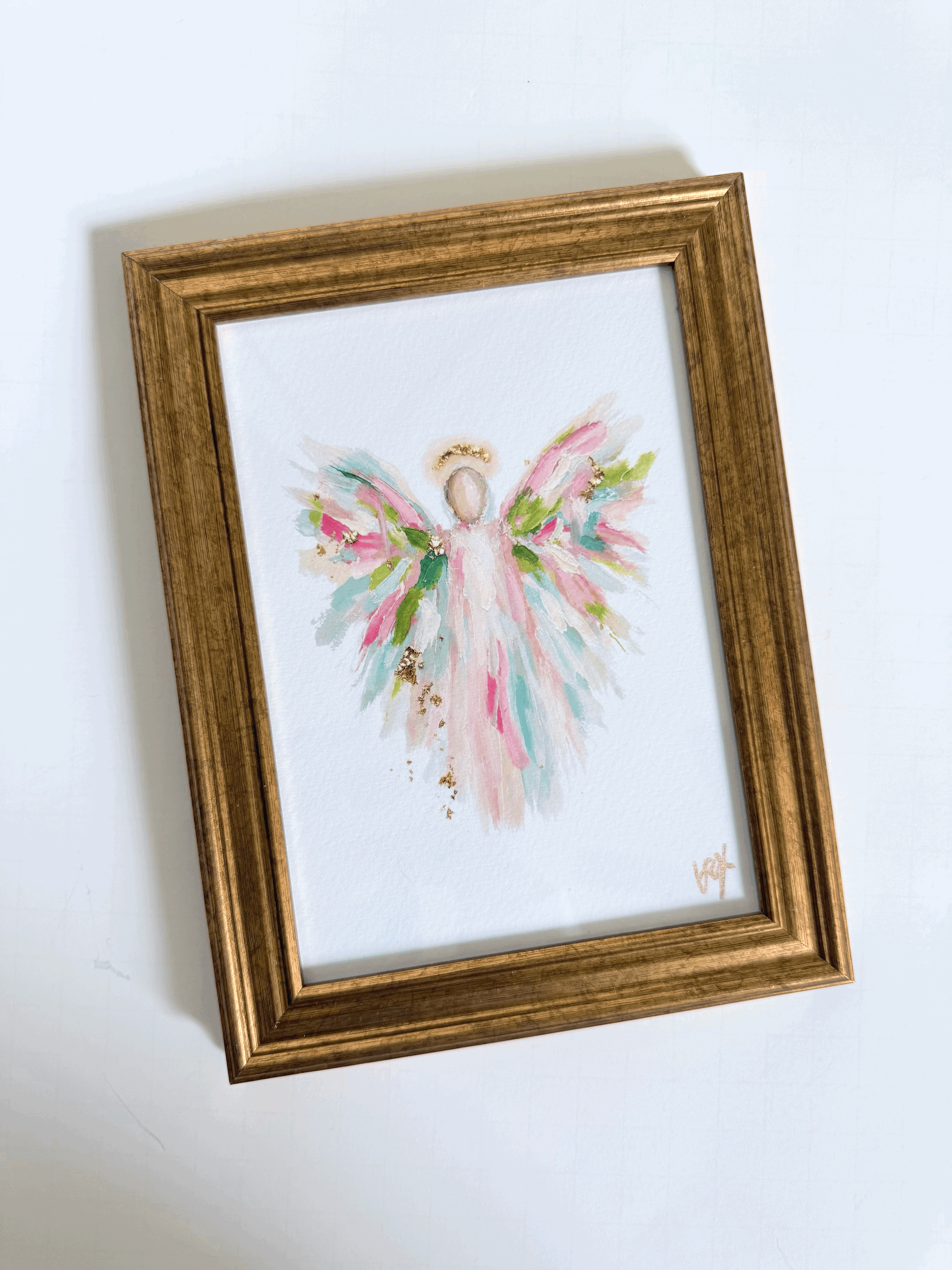 5x7 Framed 'Heavenly' Angel Print