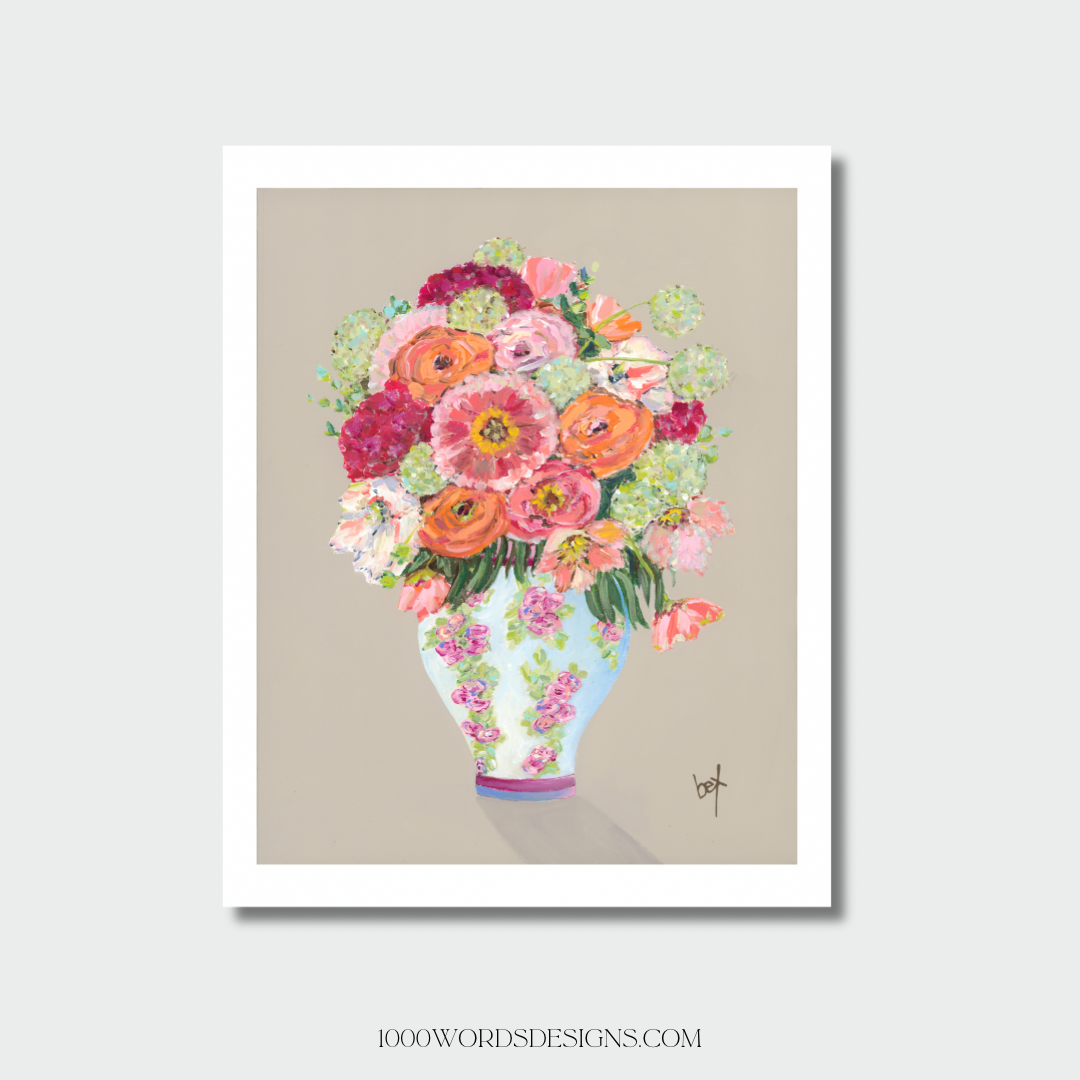 'Bouquet' Note Card Pack
