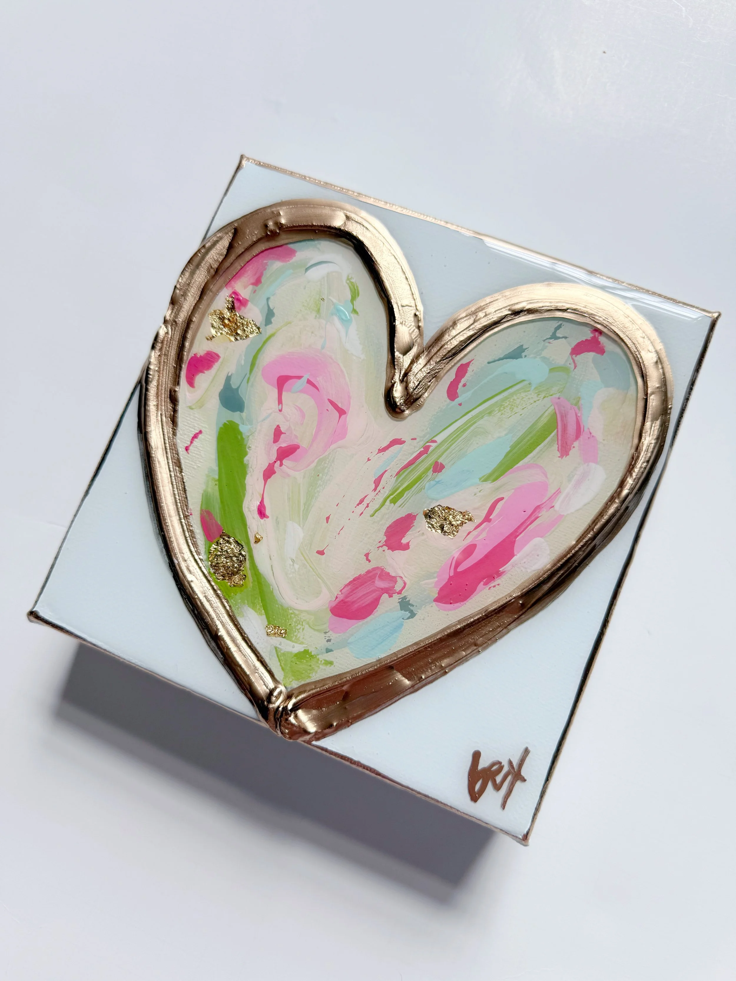 6x6 Heart in 'Daydream'