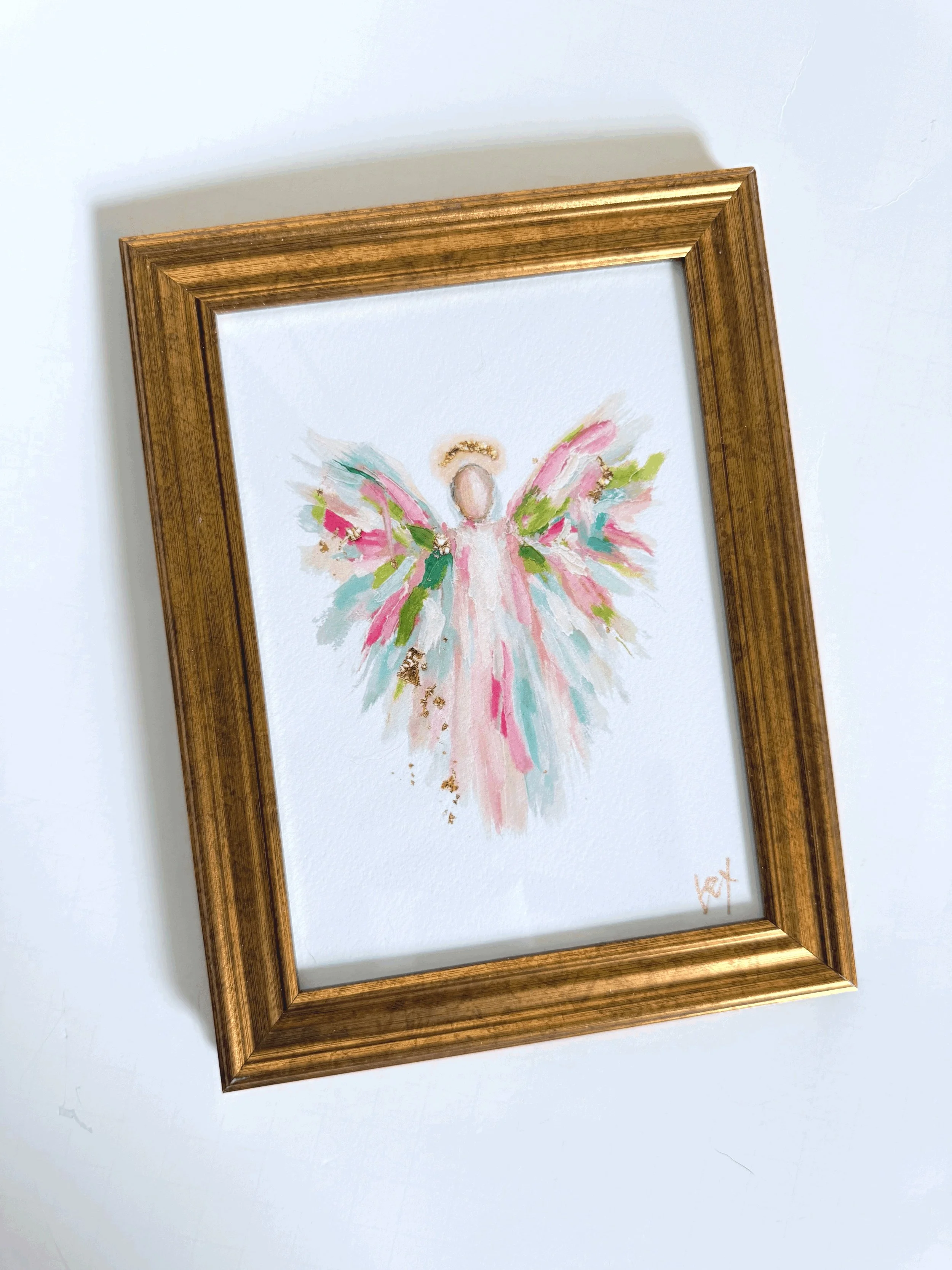 5x7 Framed 'Heavenly' Angel Print