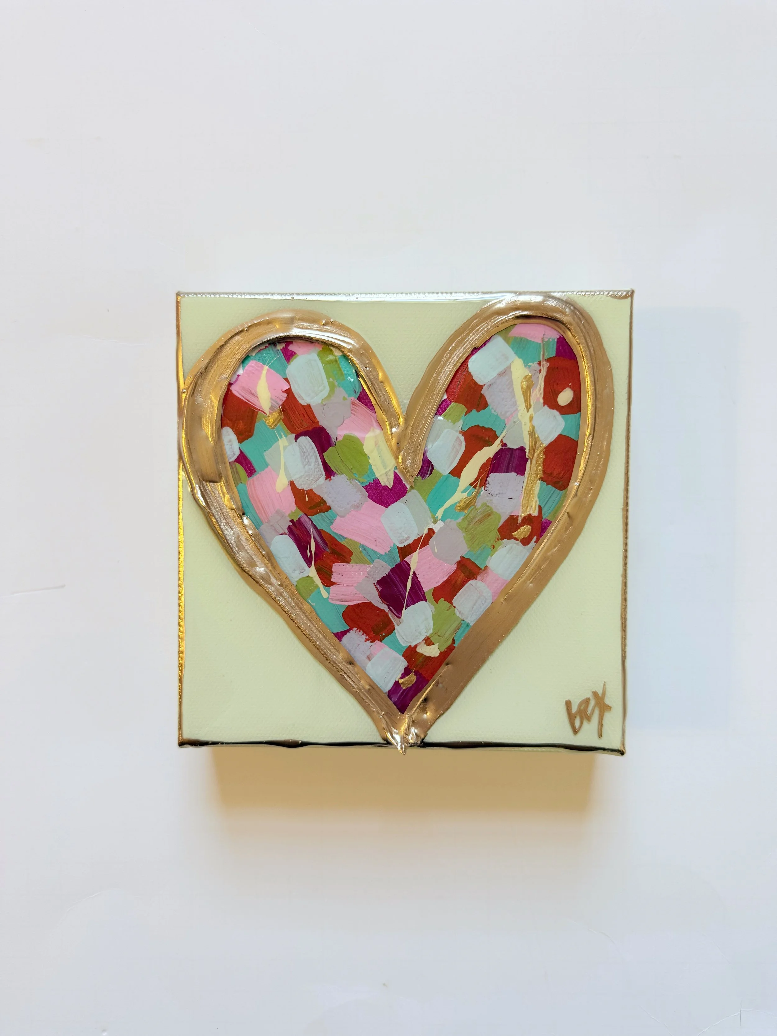 6x6 Heart in 'Meadow'