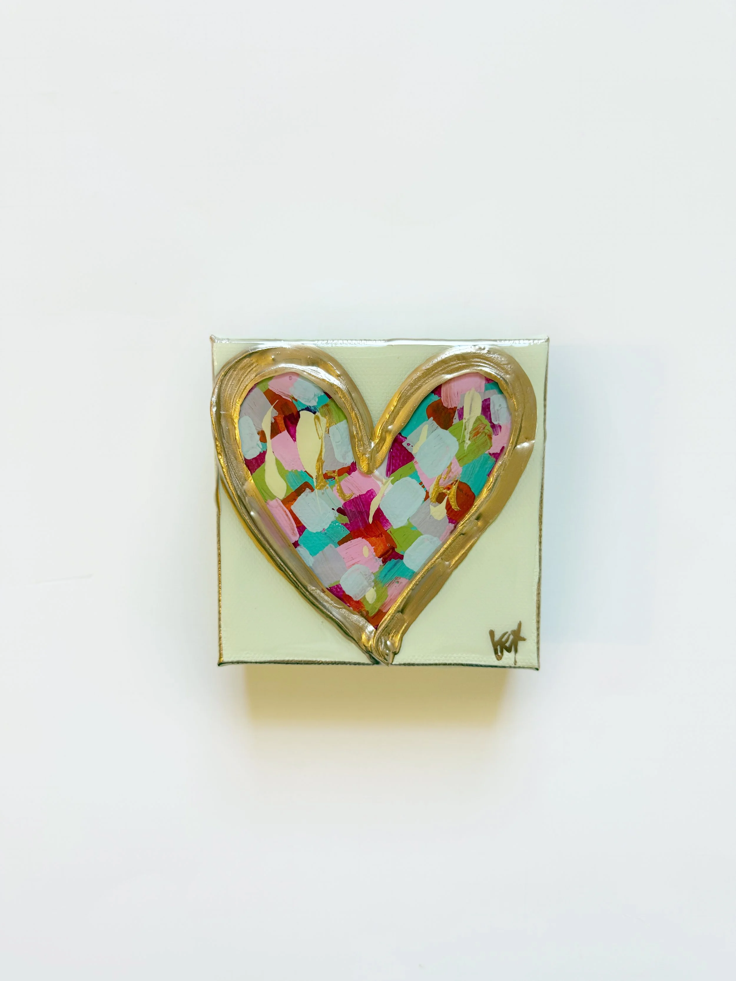 4x4 Heart in 'Meadow'