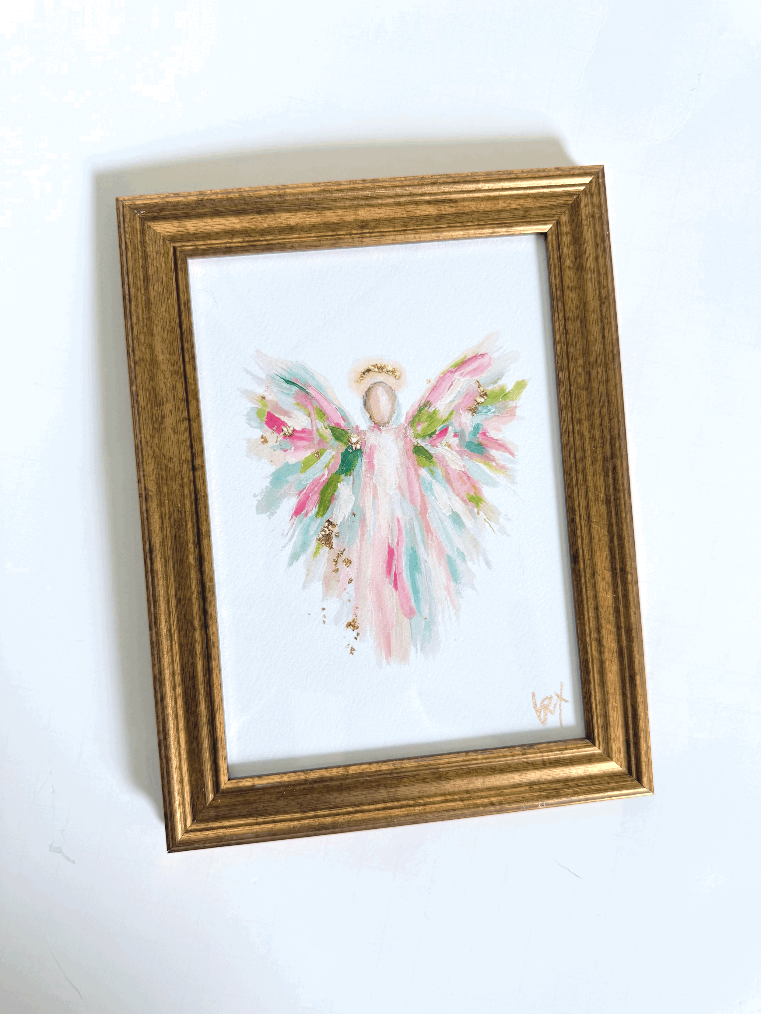 5x7 Framed 'Heavenly' Angel Print