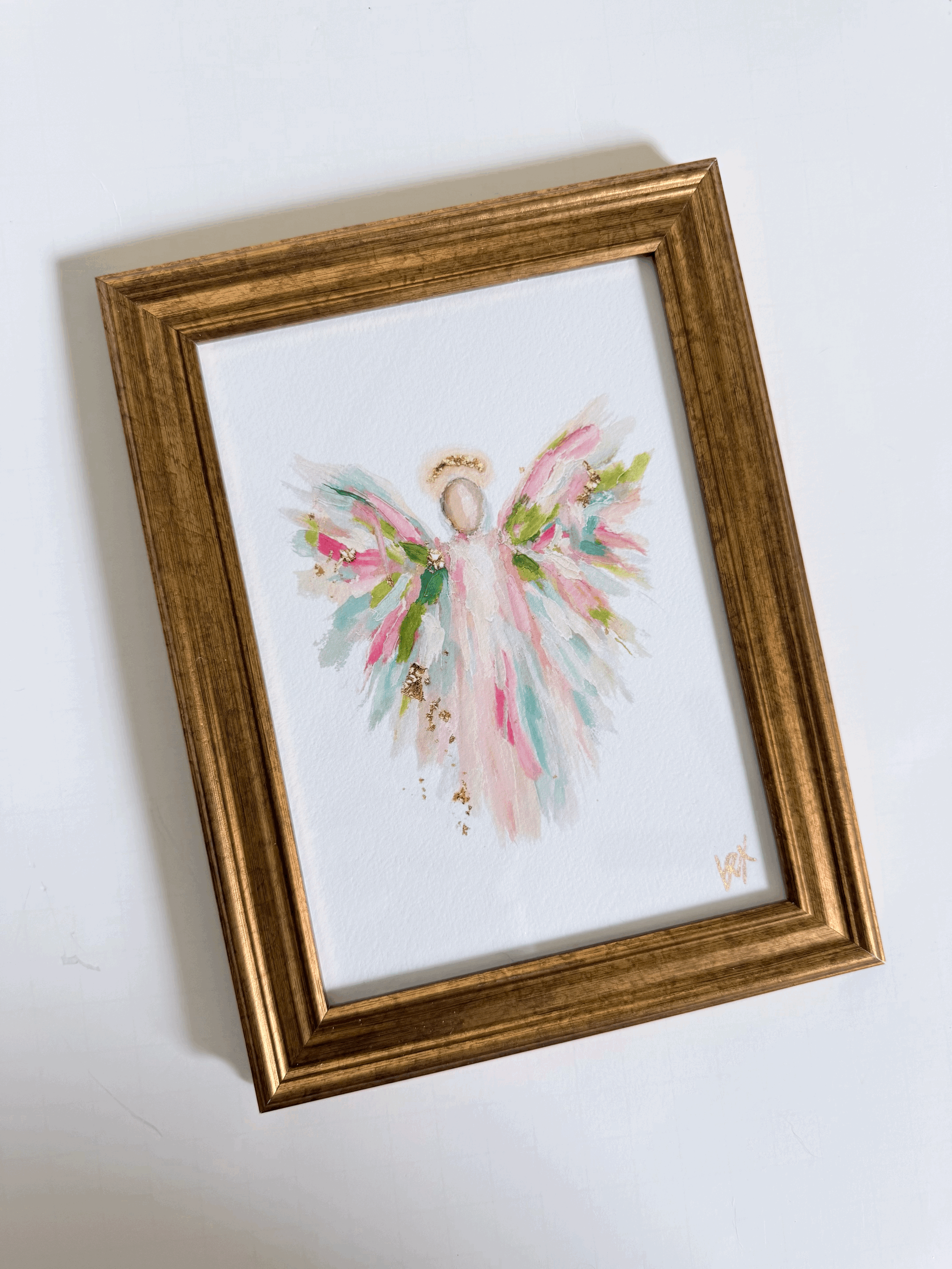 5x7 Framed 'Heavenly' Angel Print