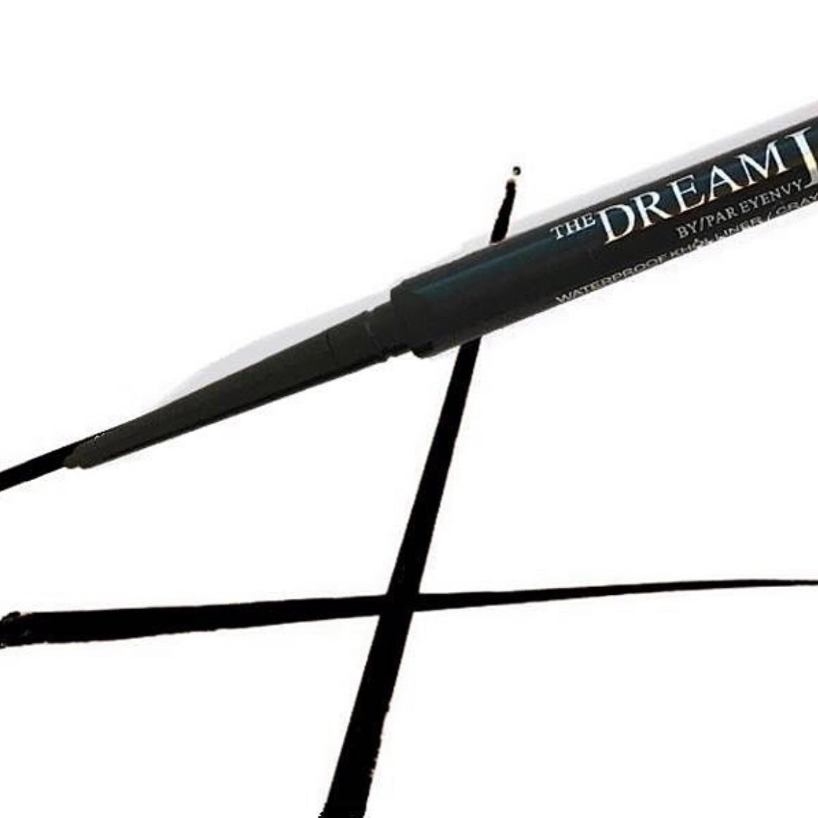 THE DREAM LINER &mdash; A black 1.5mm fine tip twist pencil, is designed to easily reach in between the lashes and create a perfectly winged line. 

This long wear pencil allows you to create different desired styles with the best control fo create t