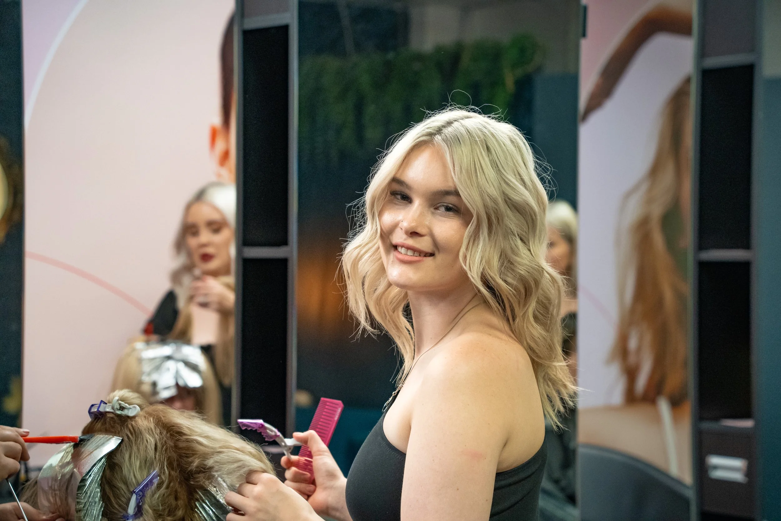 About Us Blonde Hairdresser Mackay — Maxyn Asher Hair