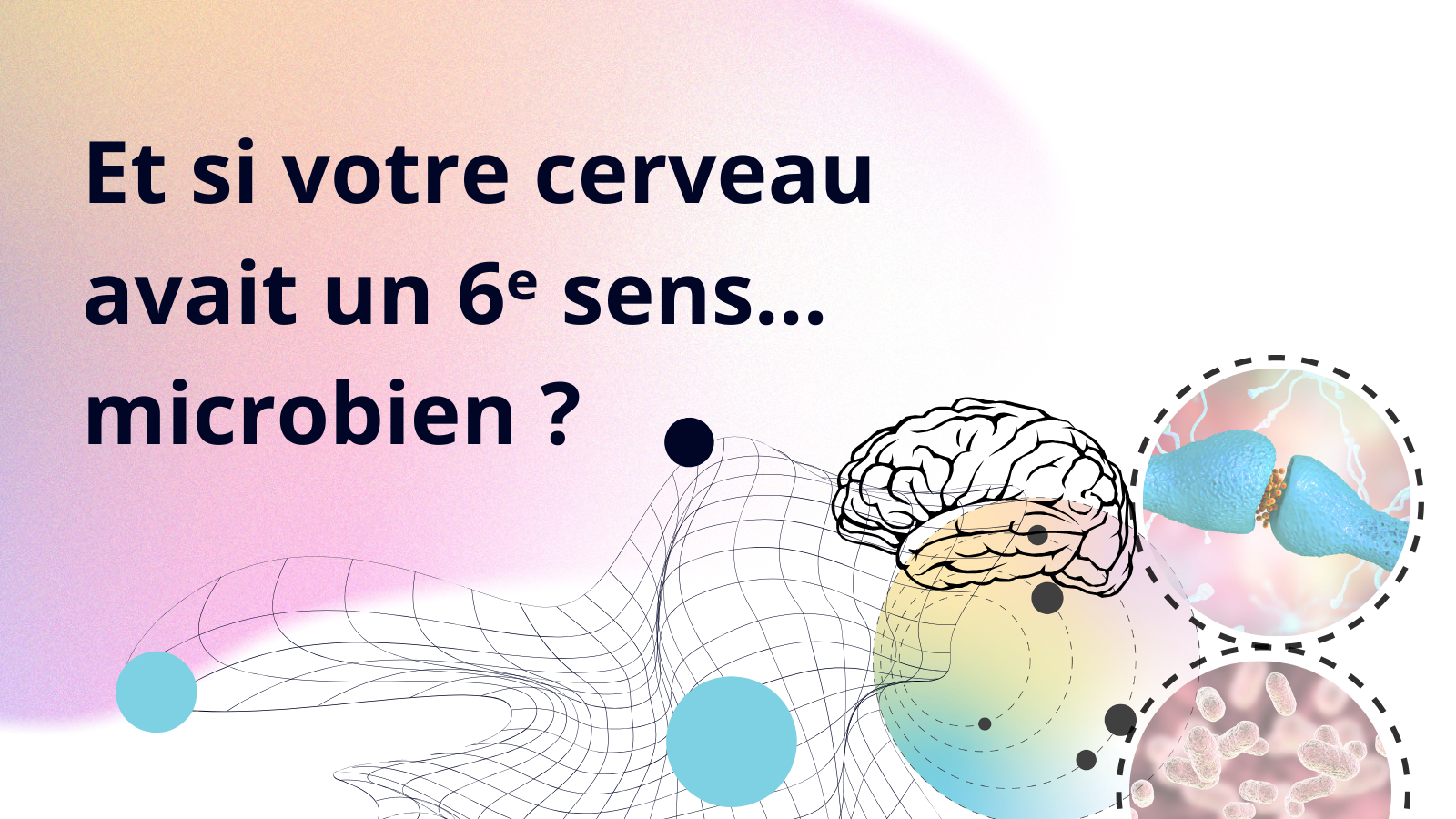 Microbiote intestinal &amp; cerveauUne communication plus vaste, plus profonde… et plus surprenante que vous ne le pensez
