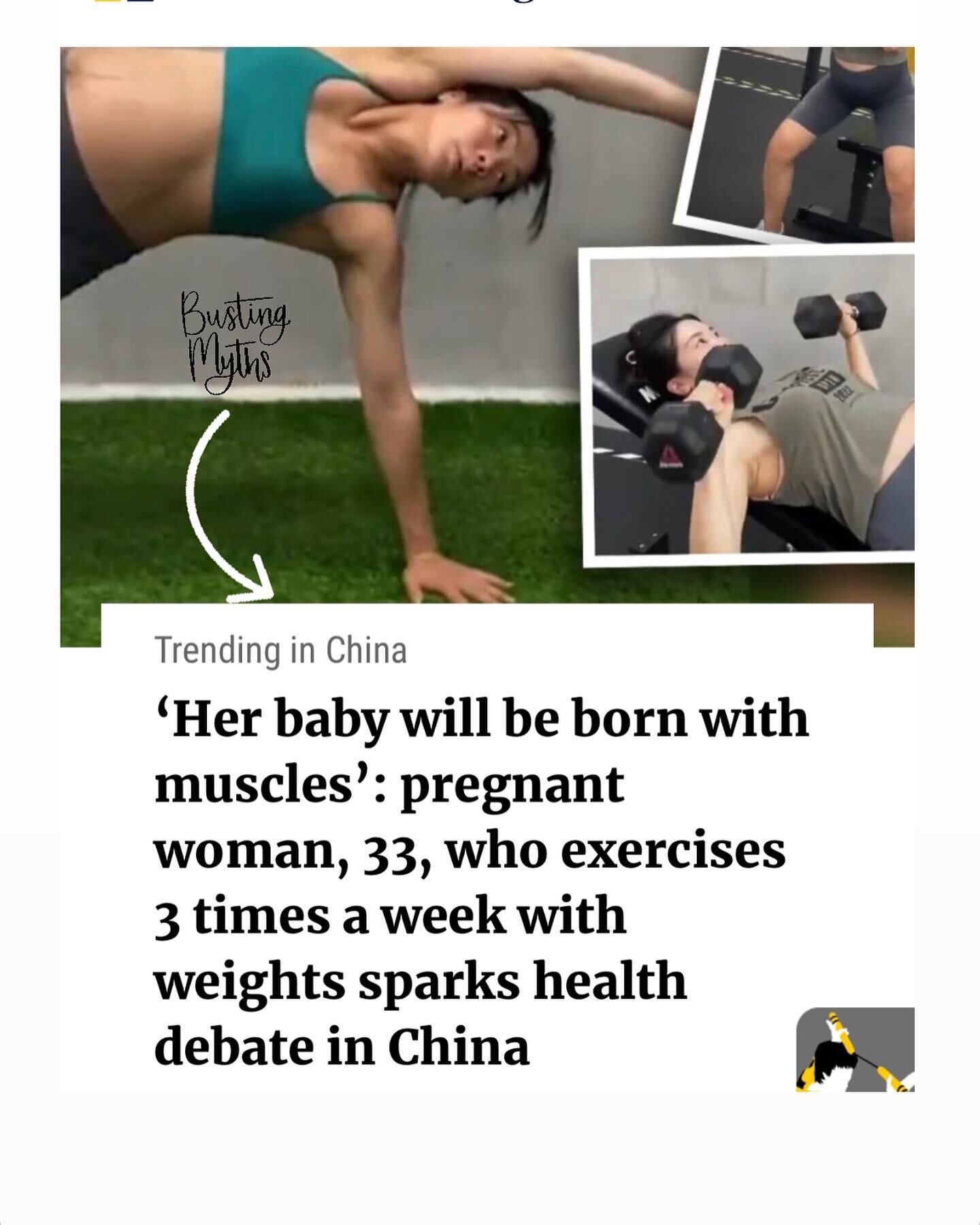 How is this sh1t still popping up on my news feed 😵&zwj;💫!!!

A 33-year-old woman in China expecting twins has sparked a debate on mainland social media because of her insistence on maintaining a vigorous fitness regimen of yoga and weight training