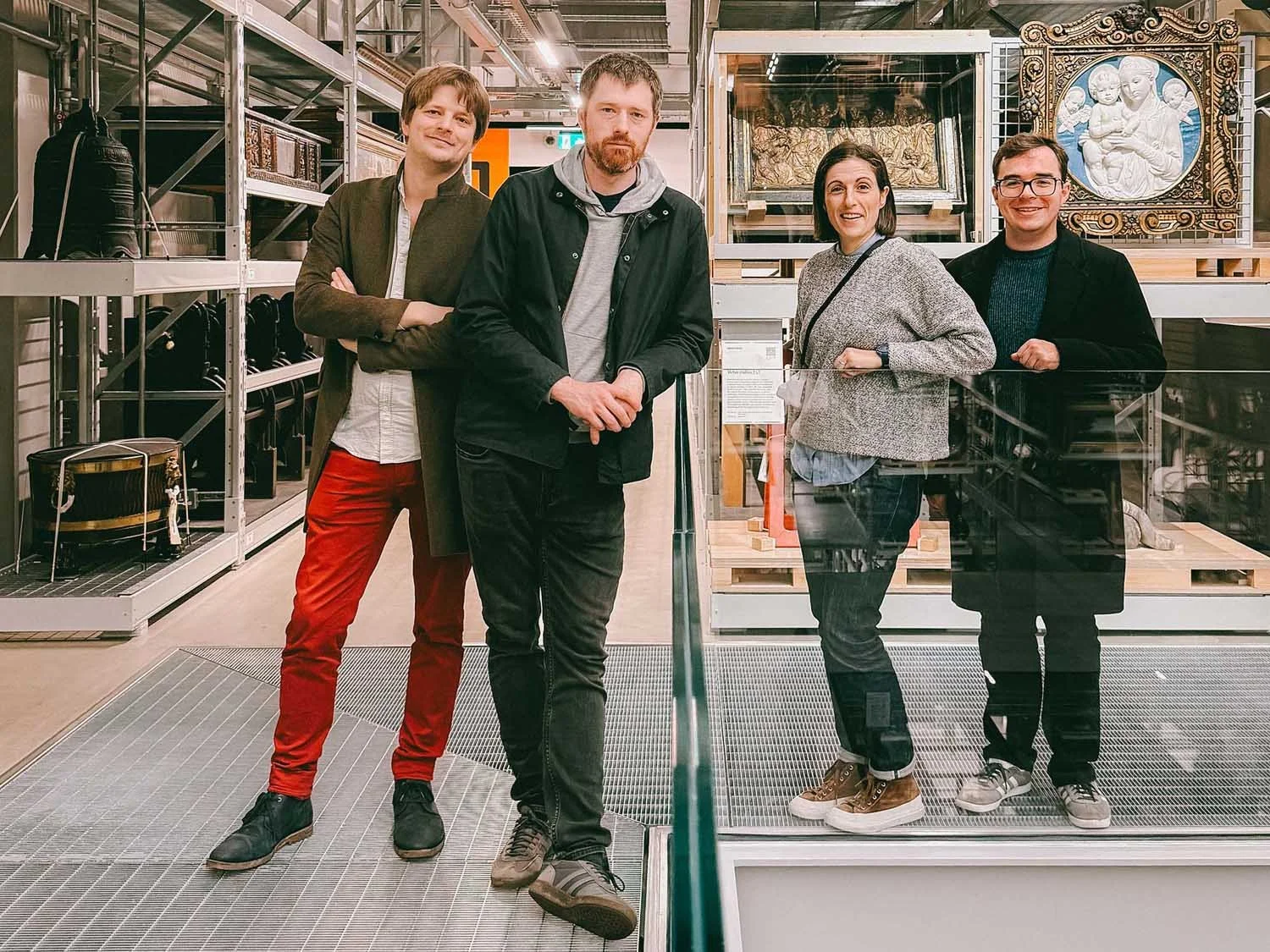 Studio festive projects, art, and food day out