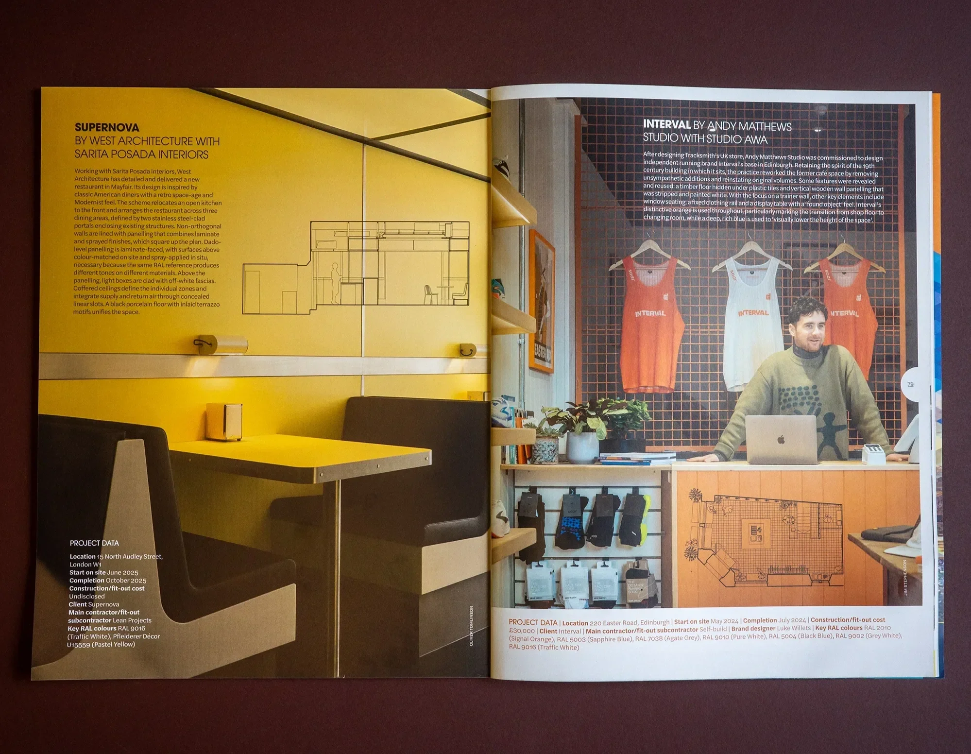 Andy Matthews Studio in the Architects Journal