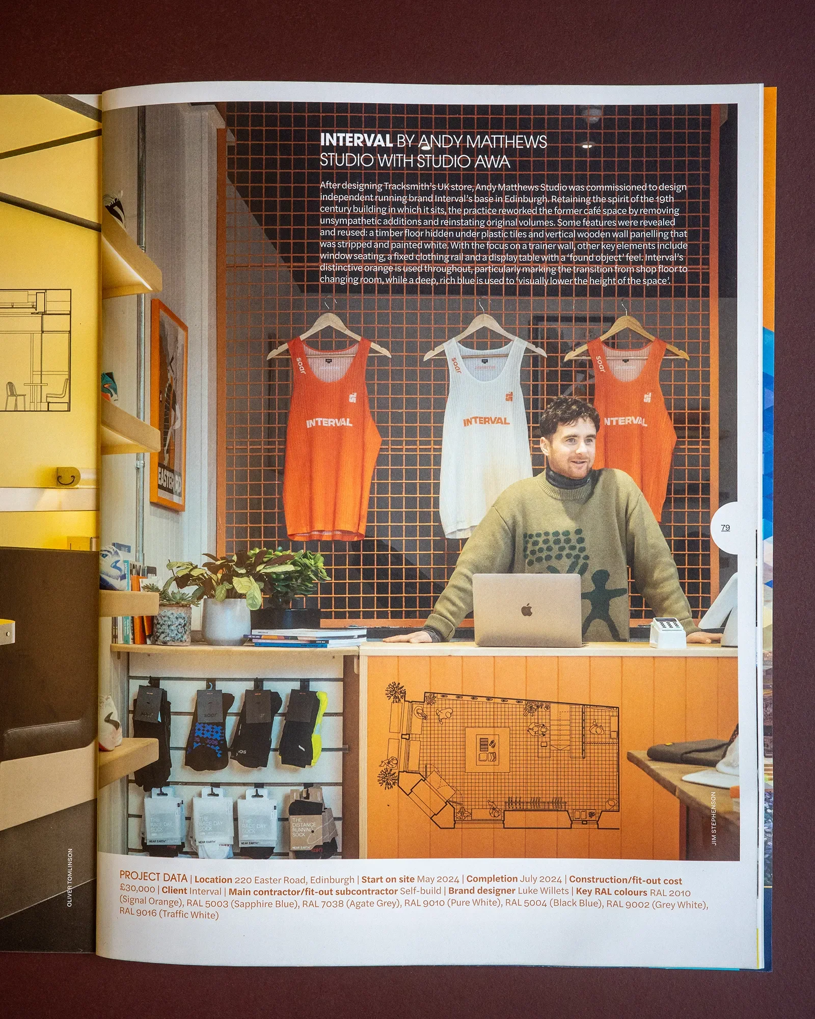 The Architects Journal - Using colour in interiors. March 20206.