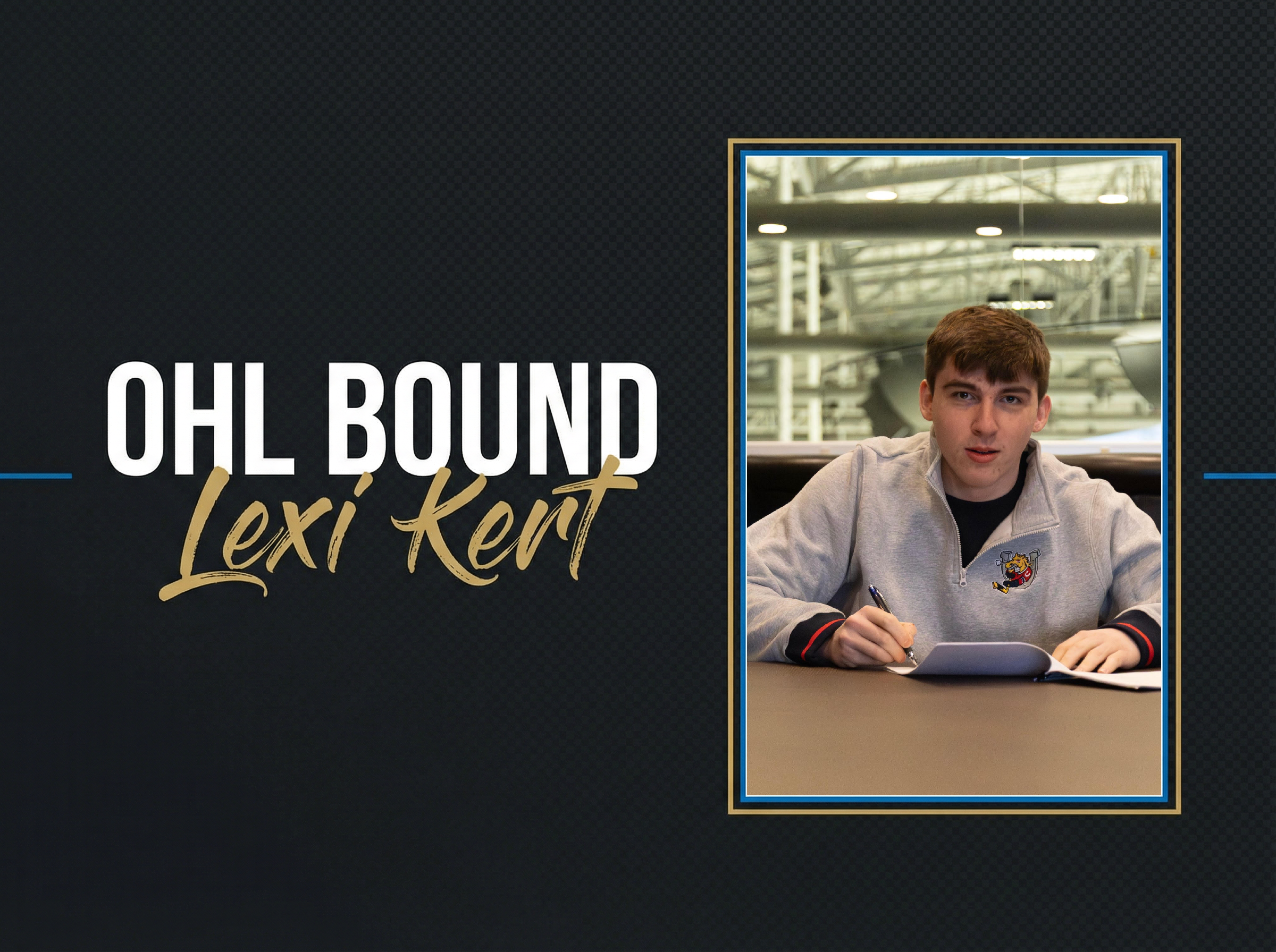 OHL Bound: Lexi Kert Signs with the Barrie Colts