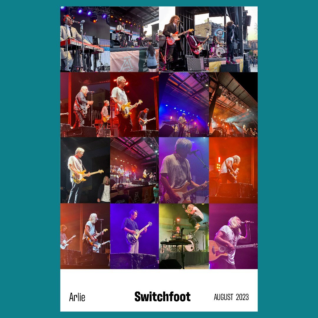 This has been an insane year. This poster's look even more amazing than last year!

#graphicdesign #graphicdesigner #posterdesign #poster #editorialdesign #music #concerts #concertphotography #iphonephotography #switchfoot #imaginemusicfestival #lana