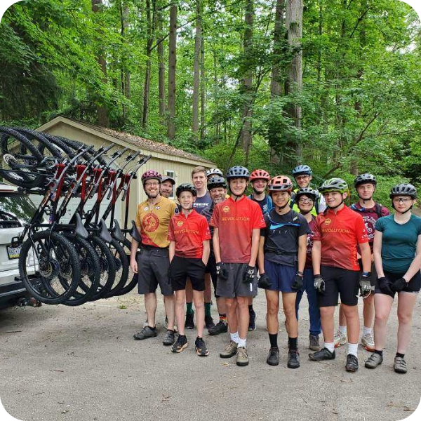 Delco team receives DCNR Loaner Bikes