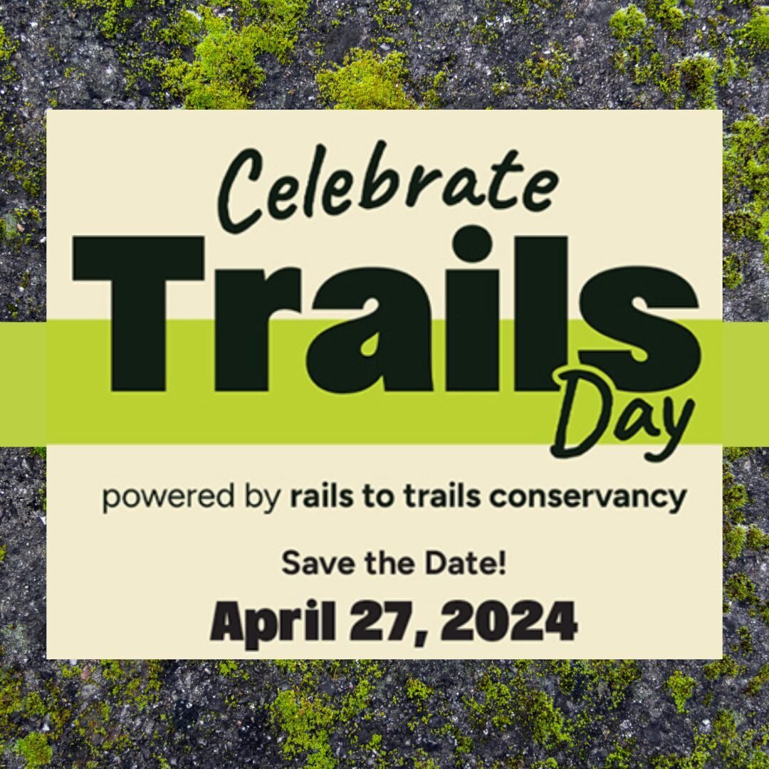 On Saturday April 27th, Celebrate Trails Day! Started by @railstotrails  in 2013, the celebration encourages people across the country to get outside and enjoy the nation&rsquo;s exceptional trails and trail systems.⁠
⁠
In anticipation of the day,  @