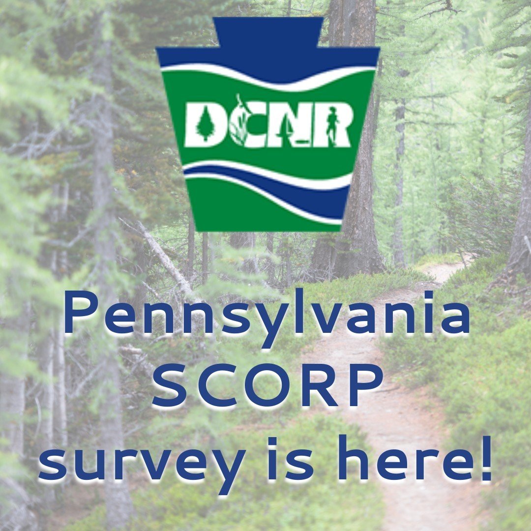 🤔 Why is it important to fill out the SCORP survey?⁠
⁠
Because only 12,000 Pennsylvanians filled out the survey last time. Those 12,000 responses helped direct what and where funding goes to. ⁠
⁠
🎯 If we all fill out the survey (linkin.bio or here)