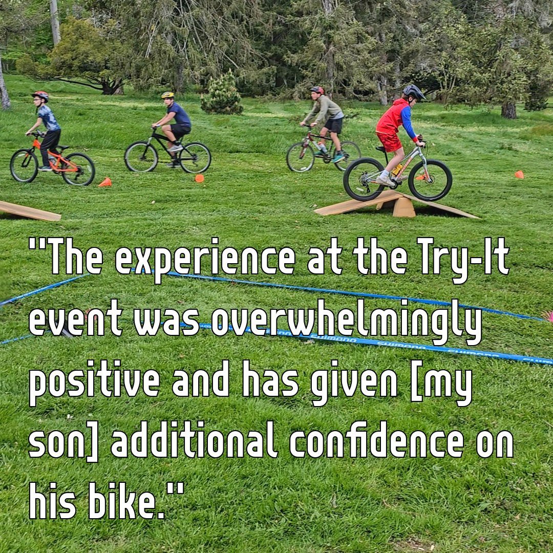 What is a Try-It? We get asked this all of the time!⁠
A Try-It is a great way for interested riders and families to see what Pennsylvania Interscholastic Cycling is all about. Our coaches go over the basics with kids while our staff explains the leag