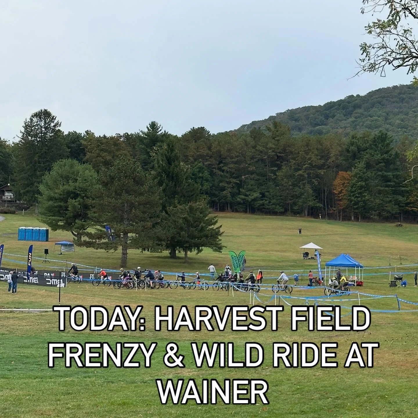 Another Conference-crazed weekend is starting this morning! Middle &amp; High School student-athletes take to the trails in Boalsburg &amp; Wainer. #mtb #morekidsonbikes
