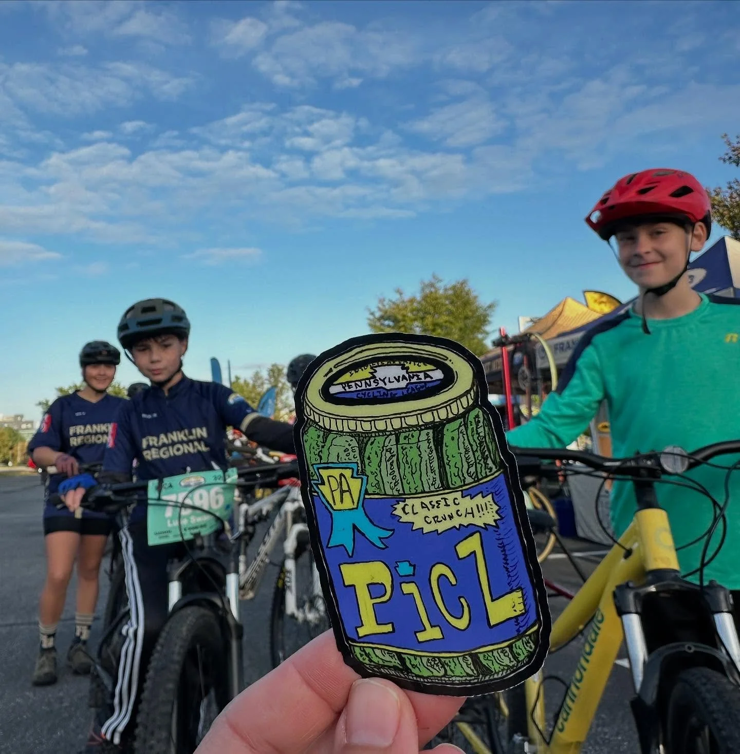 The Hershey Hustle is here! We&rsquo;re super stoked for the weekend at Hershey Medical Center. Riding on HMC trails with loads of help and support from @samba_mtb and even a limited edition #picl sticker from SAMBA member @matthias_lipshitz2