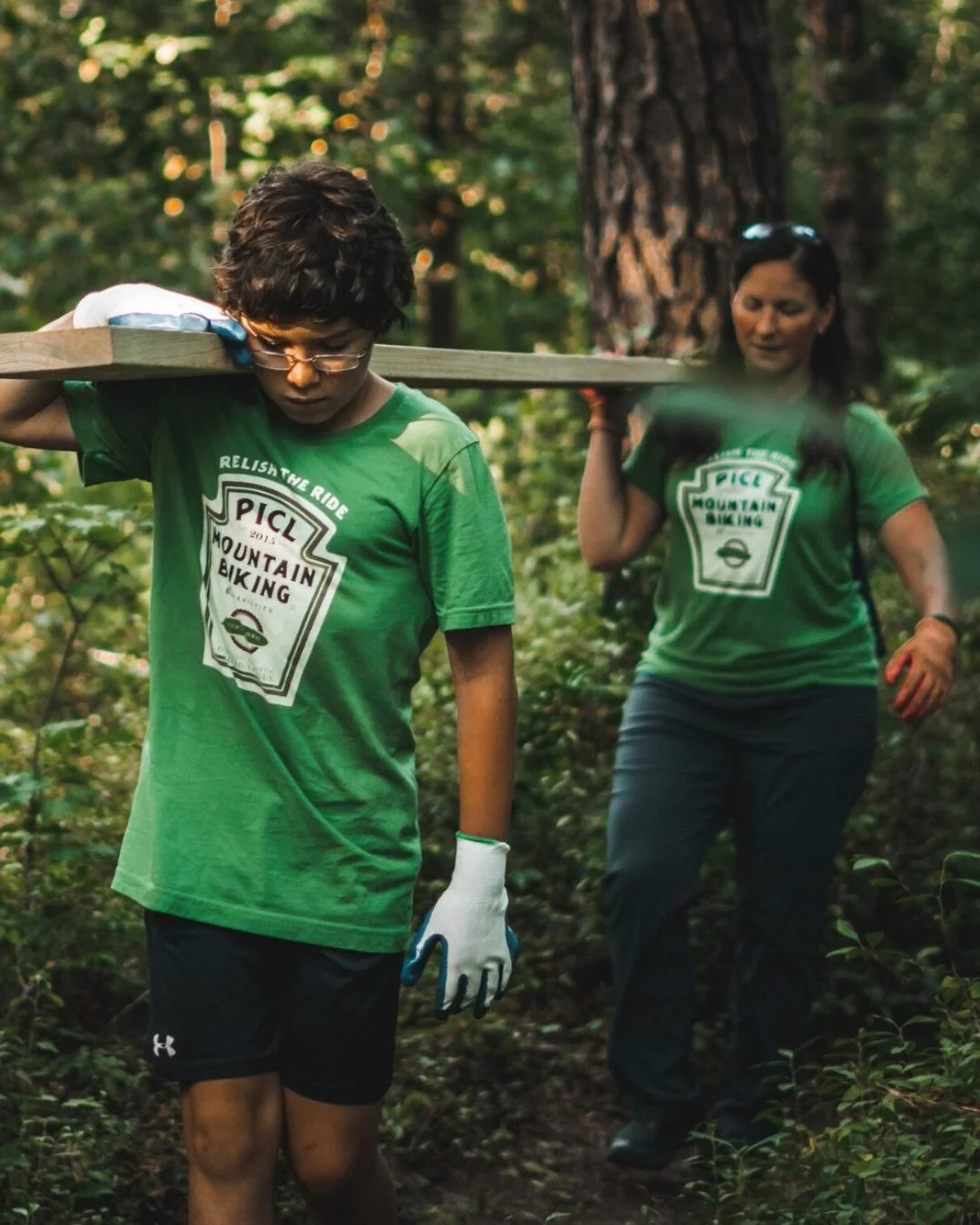 Happy National Take a Hike Day! ⁠
When we&rsquo;re not riding, we&rsquo;re hiking into our trails to take care of them.⁠
PICL teams logged 7,200 hours improving trails this year! ⁠
⁠
Take a hike today and see how you can help make your trails better 