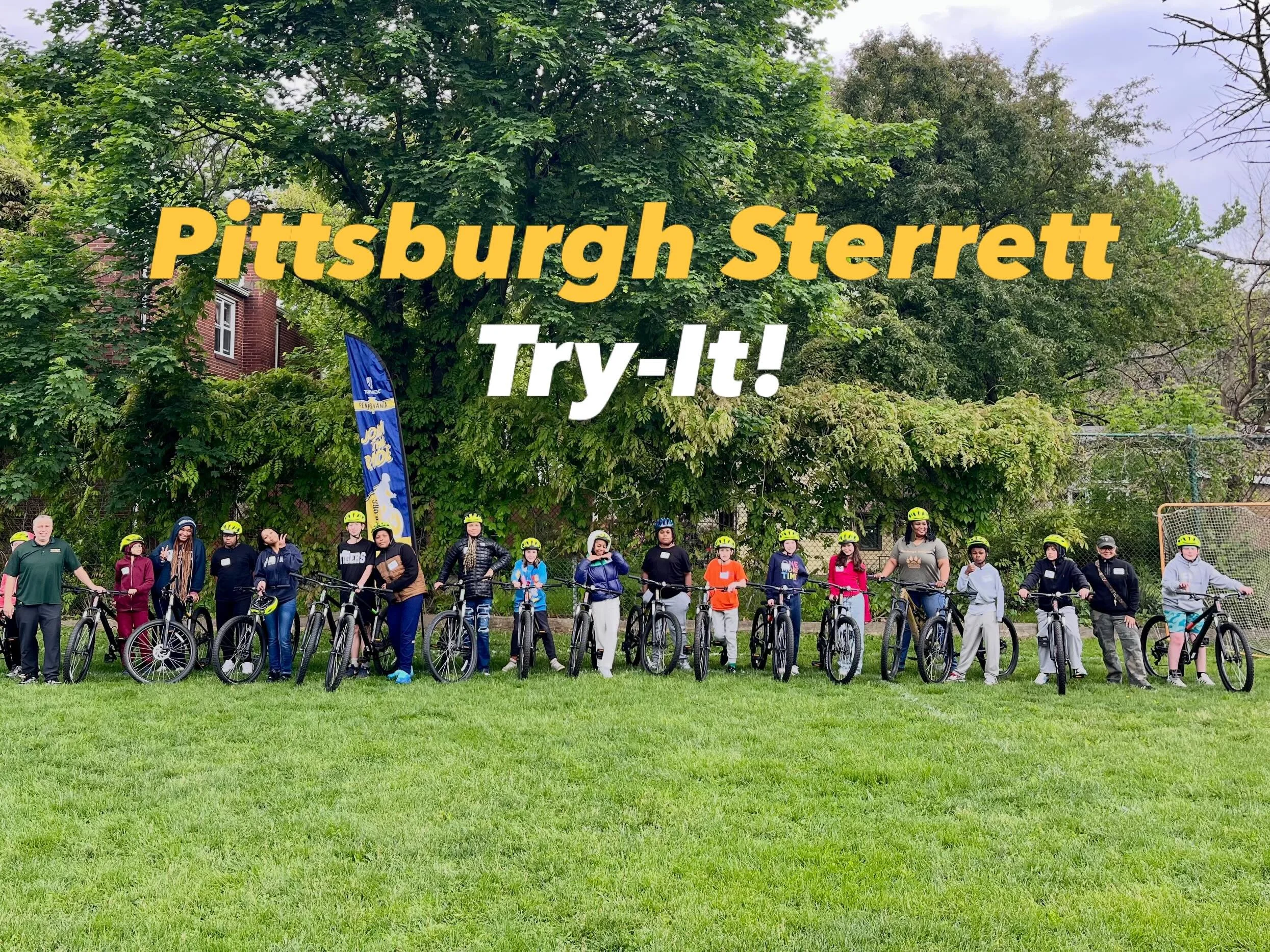 A few light rain sprinkles didn&rsquo;t dampen the fun at the Pittsburgh Sterrett Try-It event!