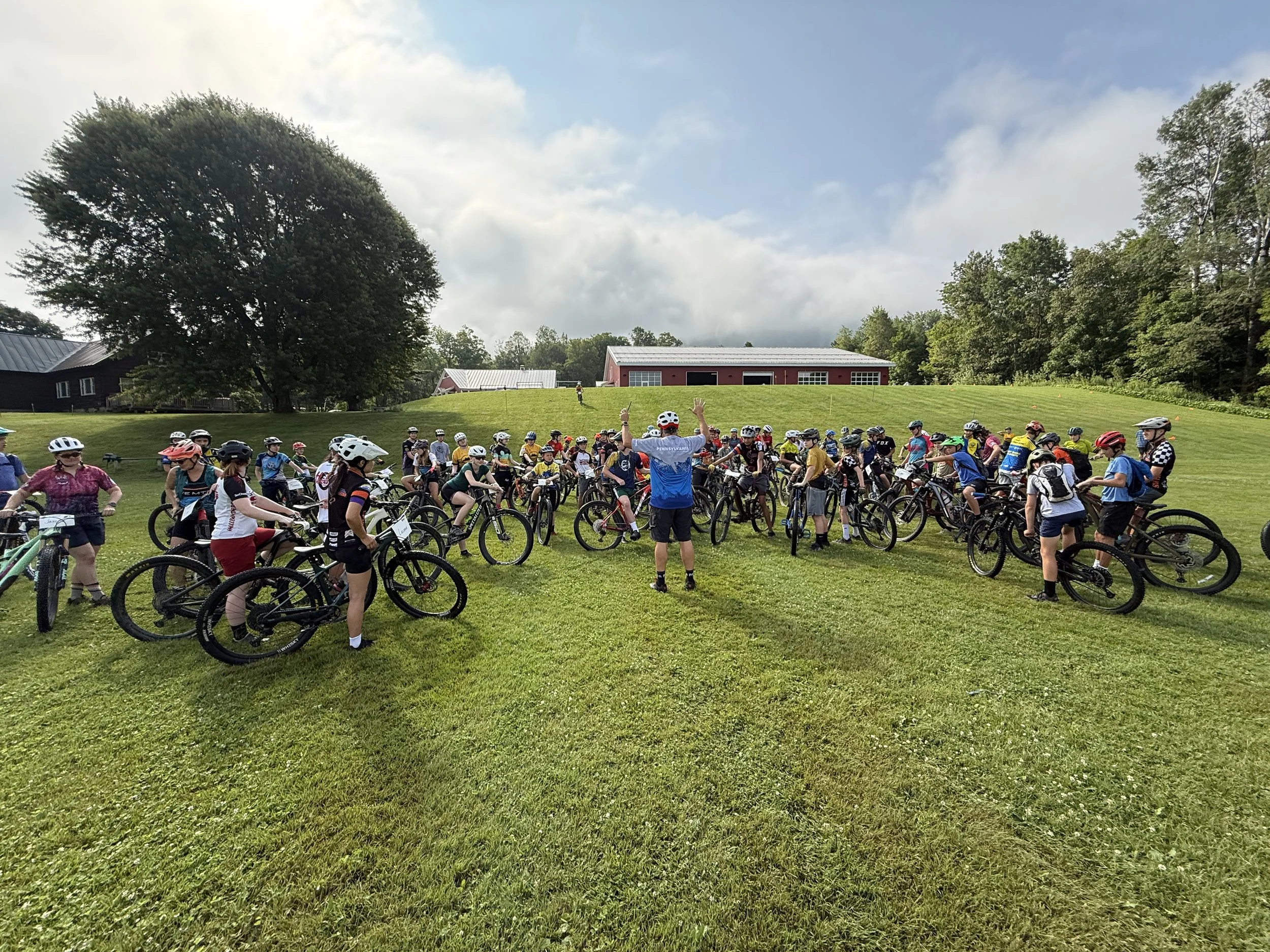 Coaching Director Leads our students in their morning skills activities.