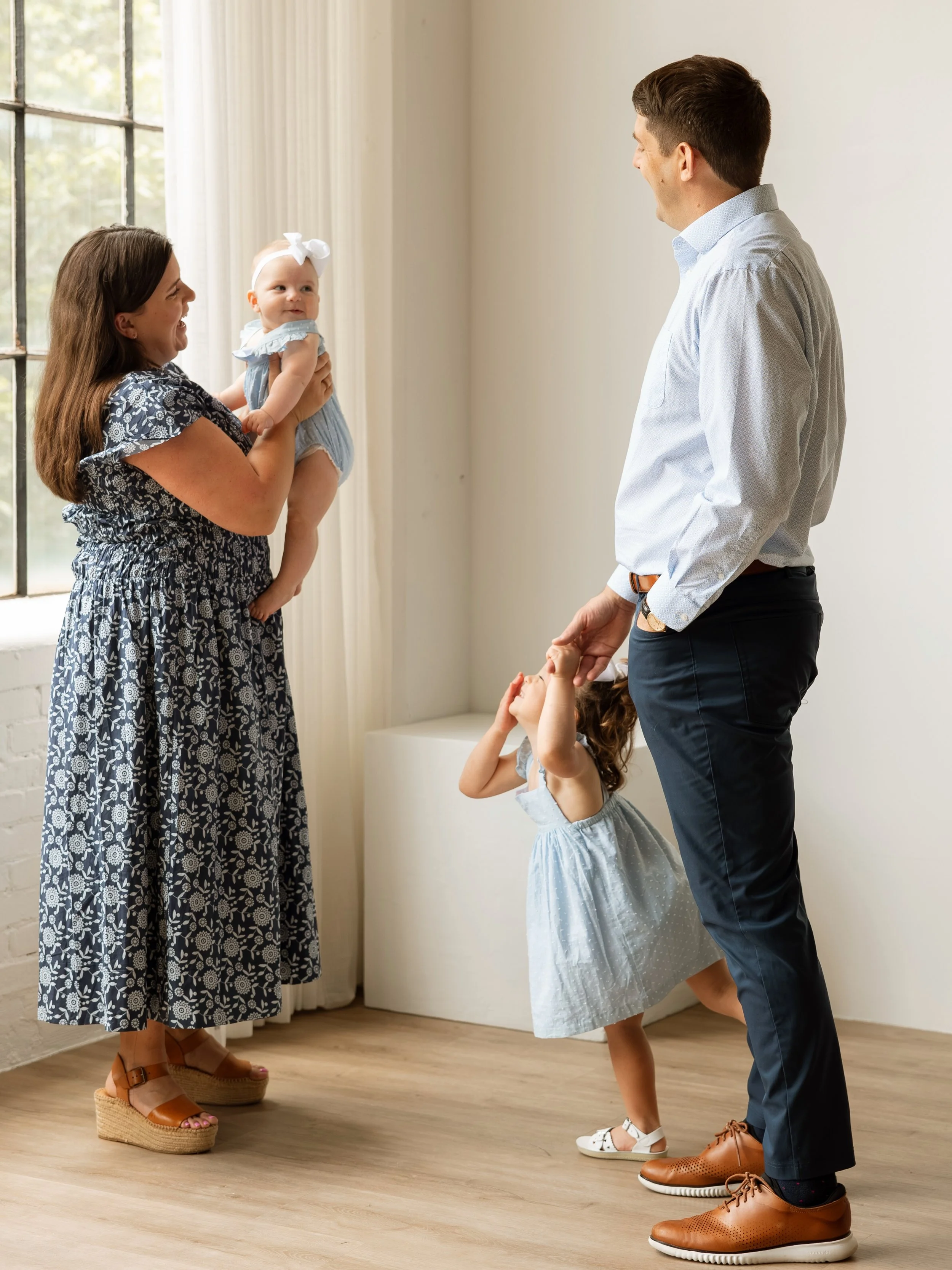 i love capturing milestones for this beautiful family!
it&rsquo;s also pretty cool when clients end up becoming friends 🥰 I met this family in 2024 for a fall mini session. fast forward to now and our three-year-olds are little buddies at the same p