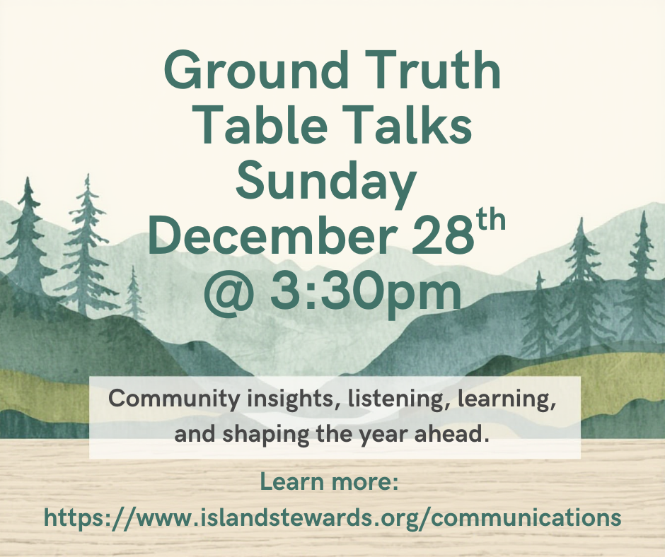 Gathering Our Bearings: Island Stewards End-of-Year Update