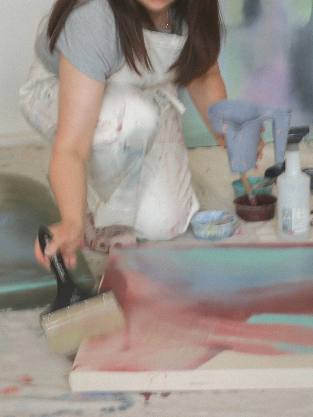 I&rsquo;m working from home today on this snowy Thursday ❄️, but here are some studio shots by the talented @sincerelyimage . Working with Ricky ( @sincerelyimage ) always feels like such a great match, as her photos conjure up an ethereal, otherworl