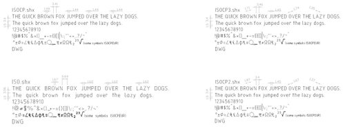 I reviewed AutoCAD fonts against Australian Standard AS 1100.101-1992 ...