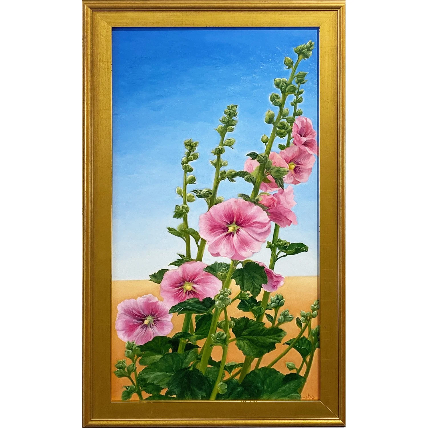 Hollyhock Harvest