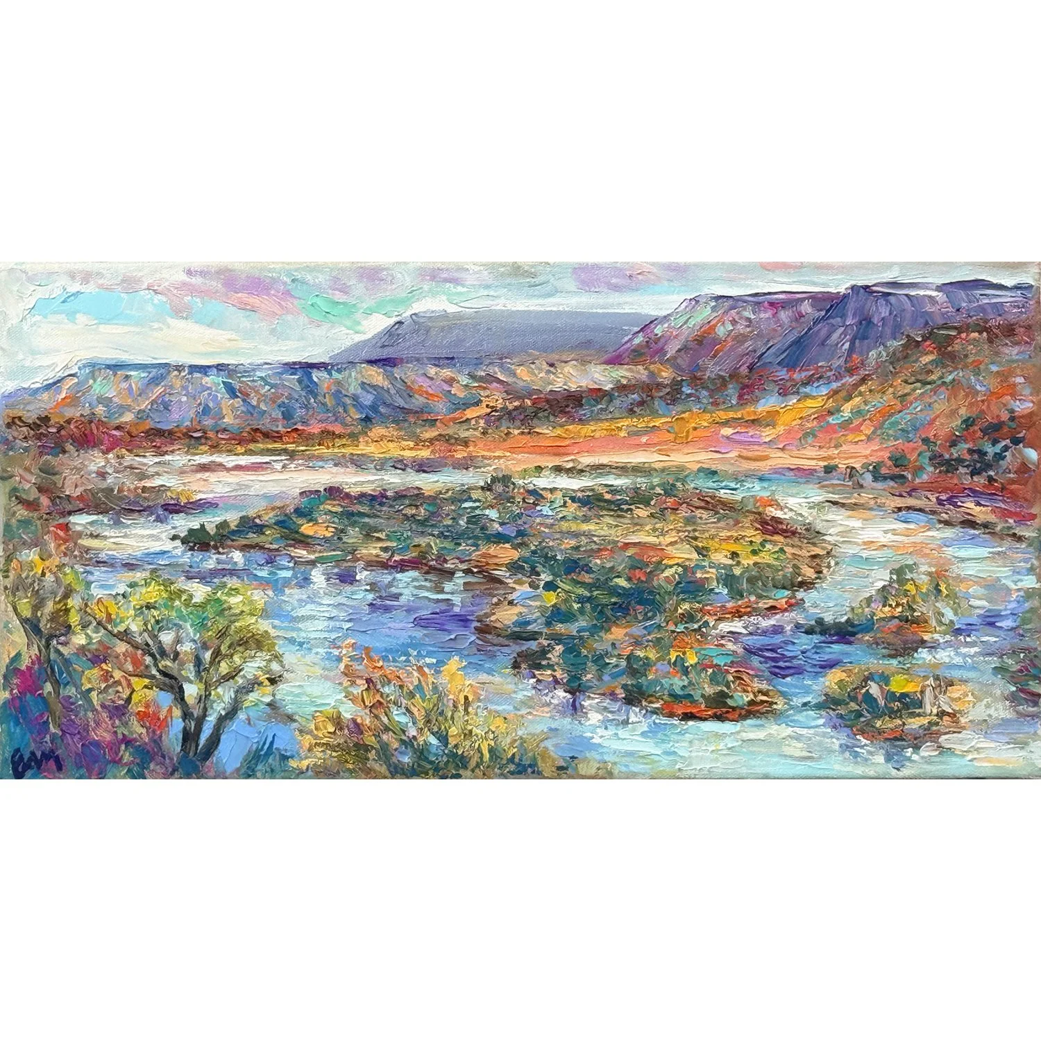 Islands in the Chama, Spring