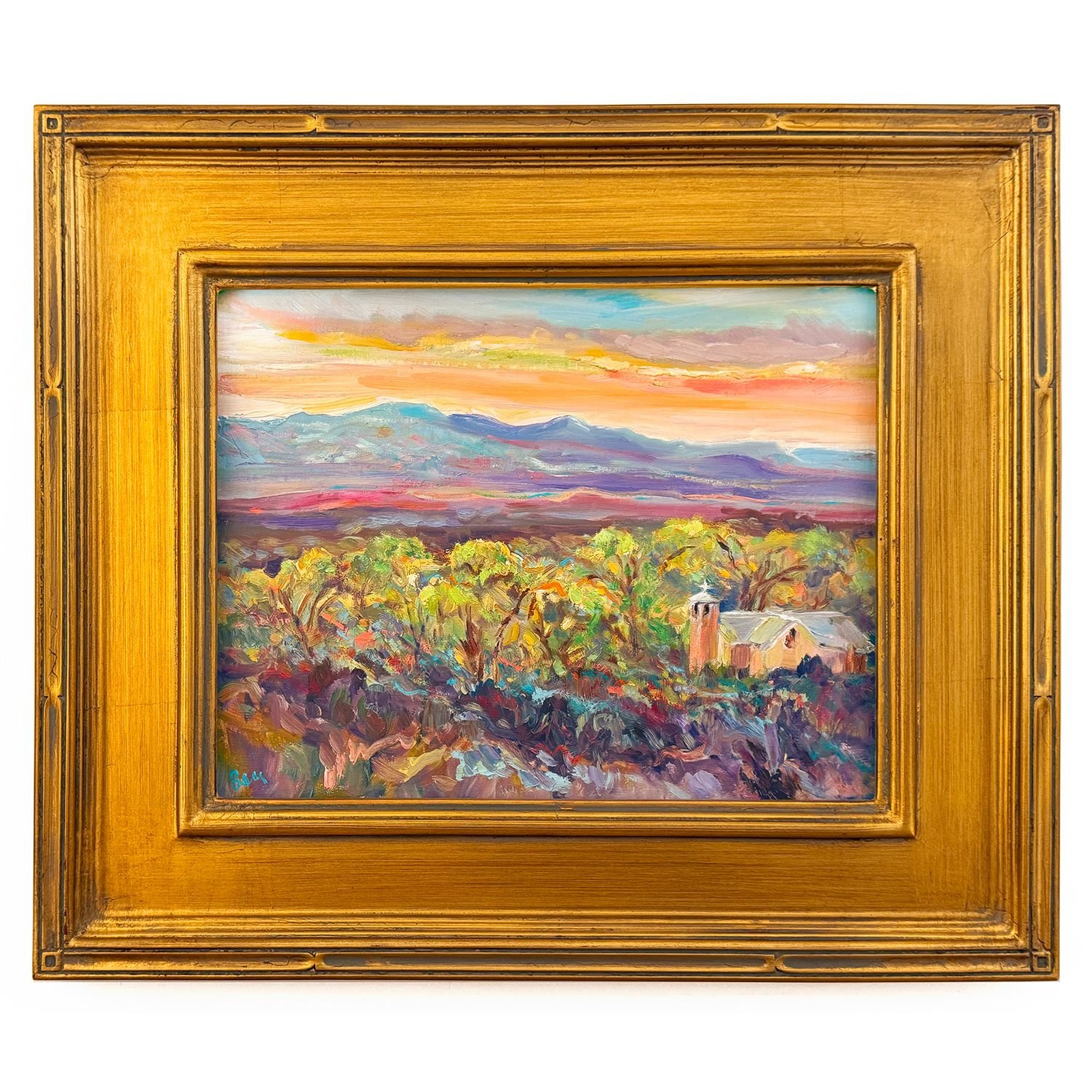April Evening, Tesuque