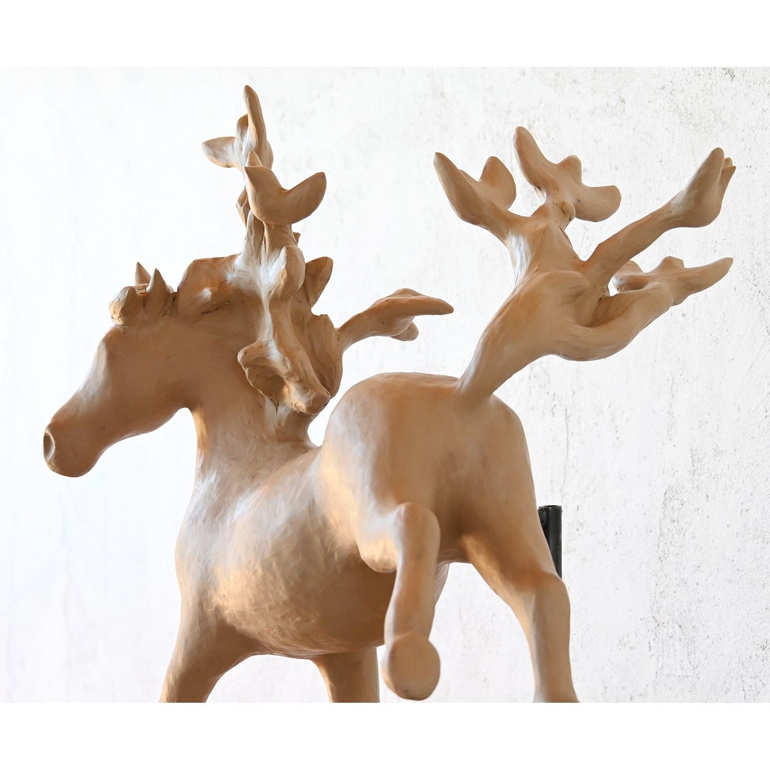 Fledgling in Flight - as clay