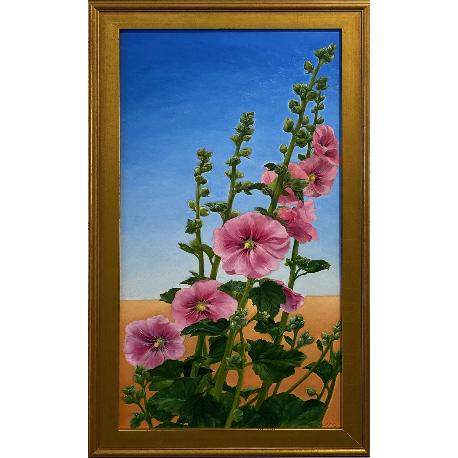 Hollyhock Harvest