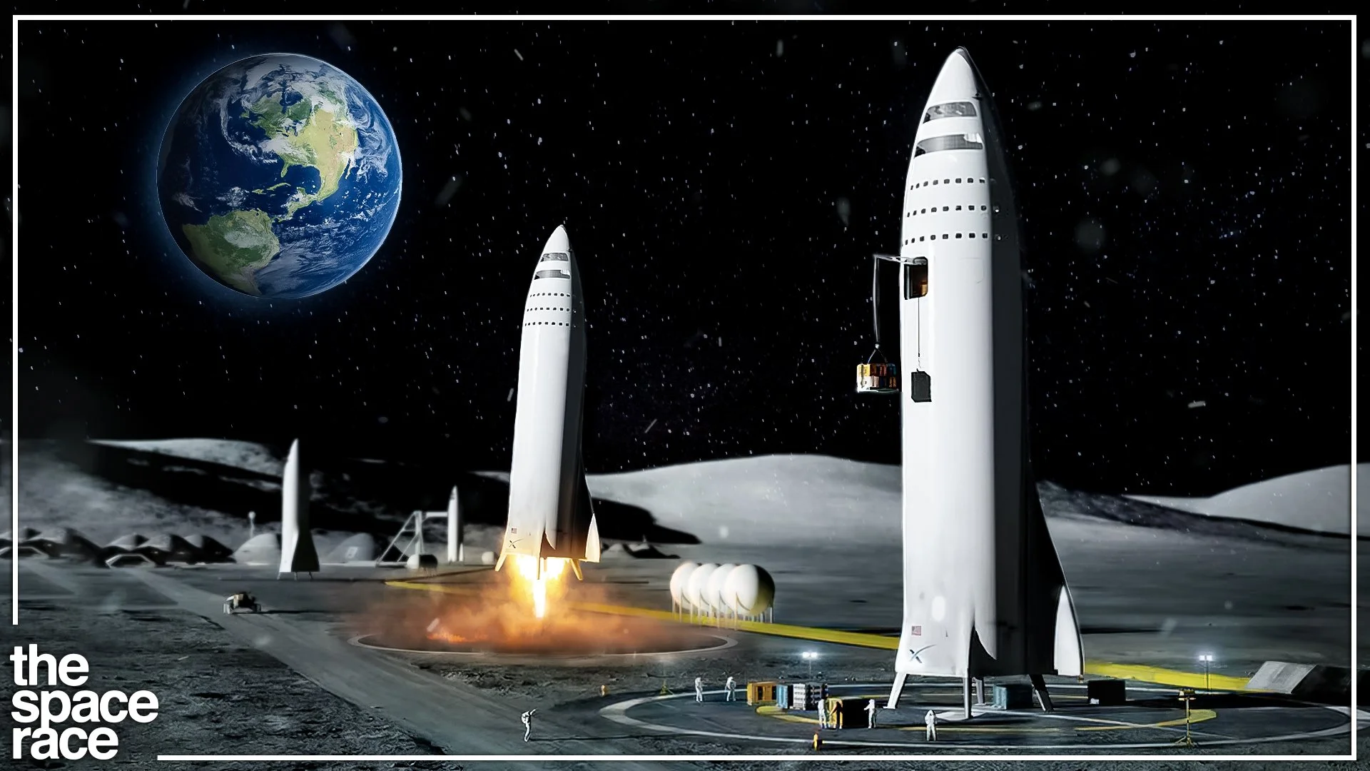First Space First Space Shuttle To The Moon