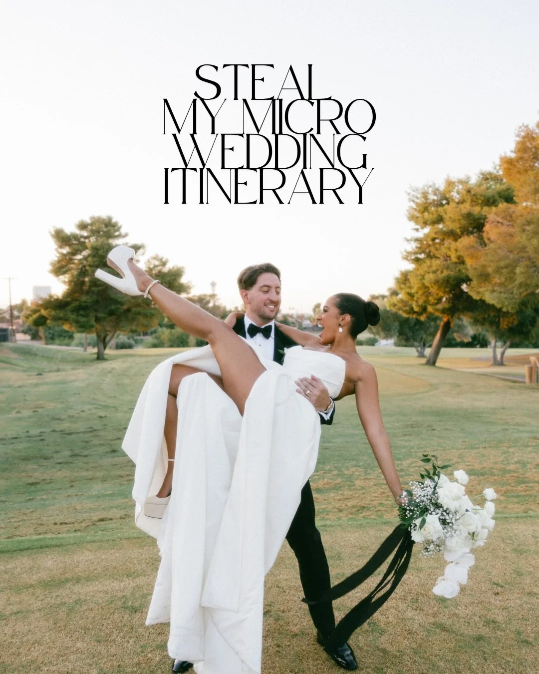💡Considering a Micro Wedding? Let me convince you! 

Crafting micro weddings that feel so you is our specialty. I build a completely custom itinerary based on your vibe, your priorities, and your favorite spots in Vegas. And today, I get to share on