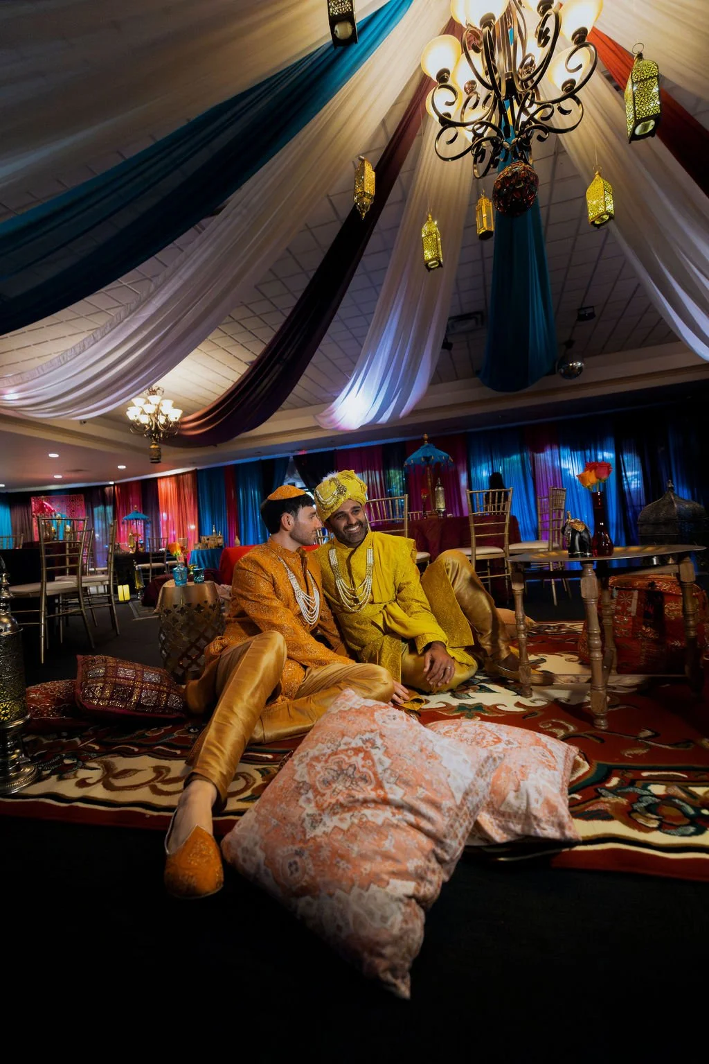 Indian Moroccan same sex Las Vegas wedding