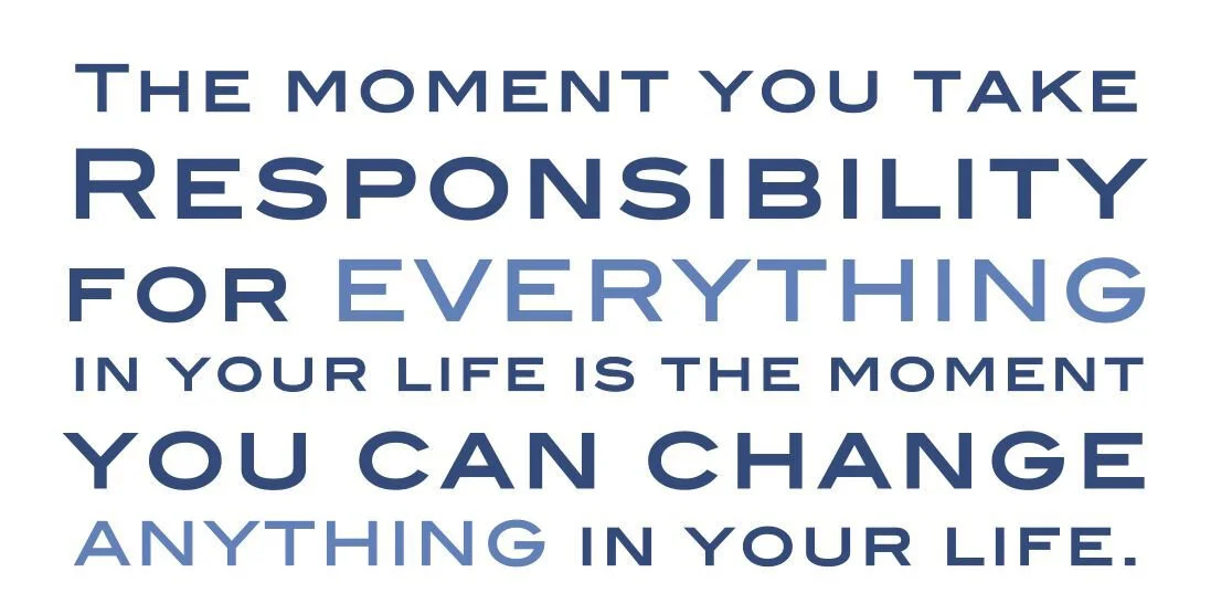 Word for the day "Time to take responsibility"