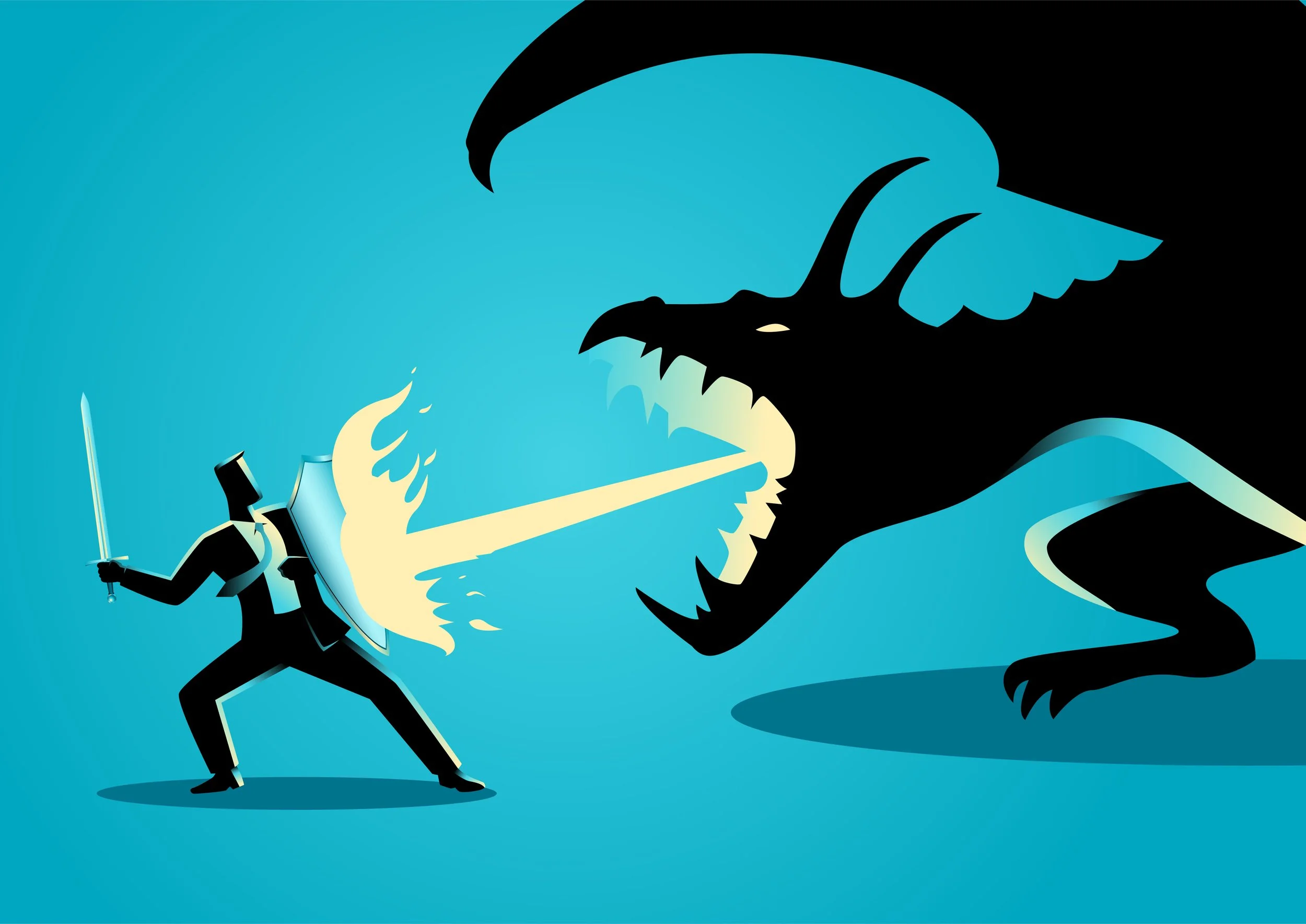 Word for the day: “Leaders who confront their fears”.